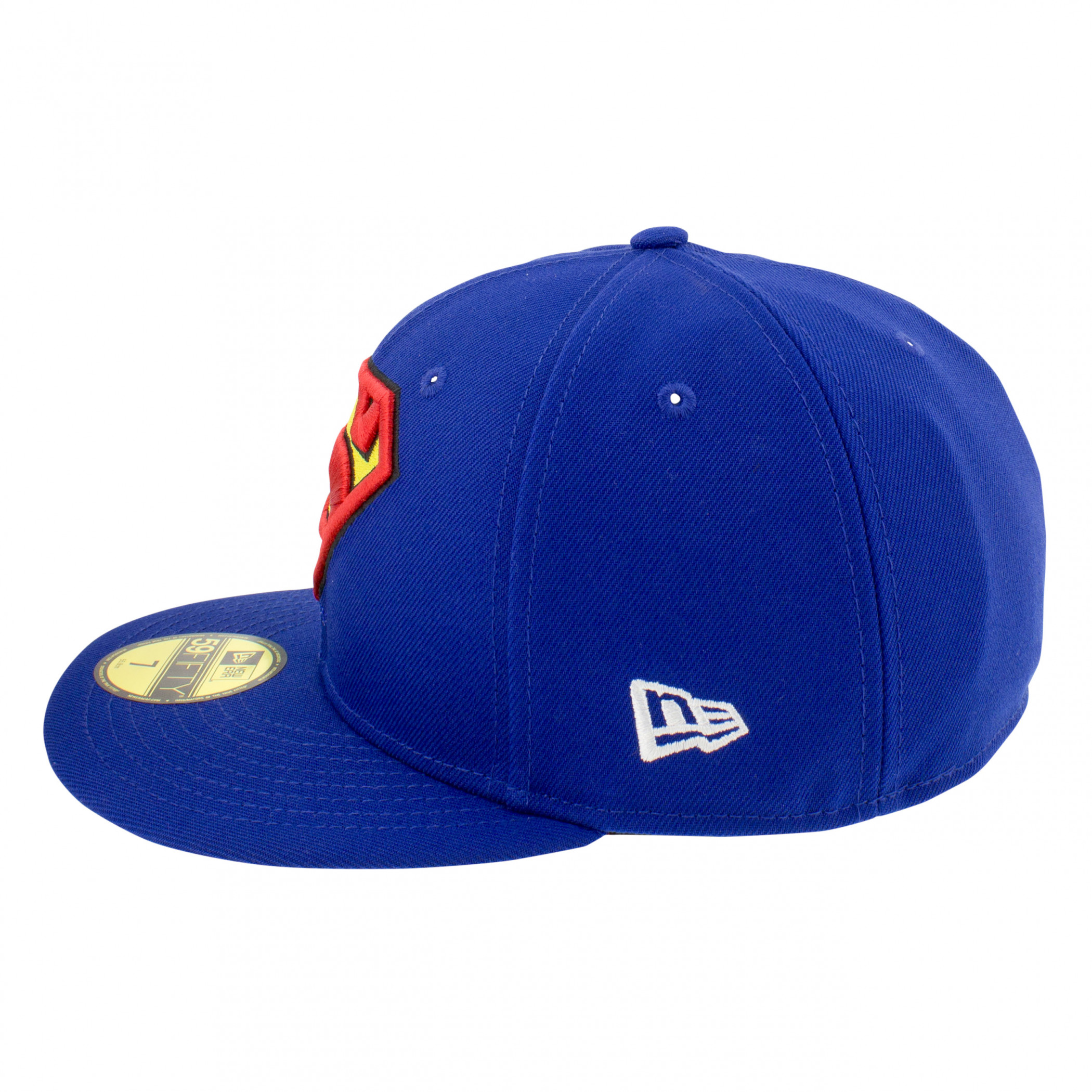 Superman Action Comics #1 Underside Print New Era 59Fifty Fitted Hat Blue - Picture 11 of 70