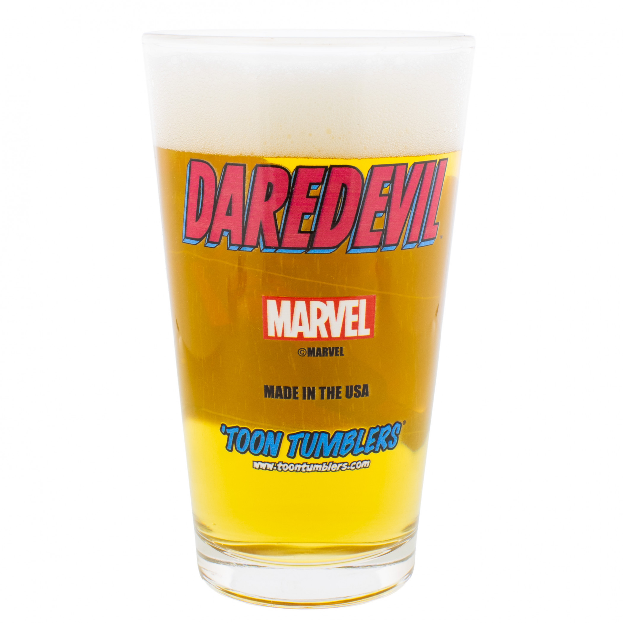 Dare Devil II Comic Art Pint Glass