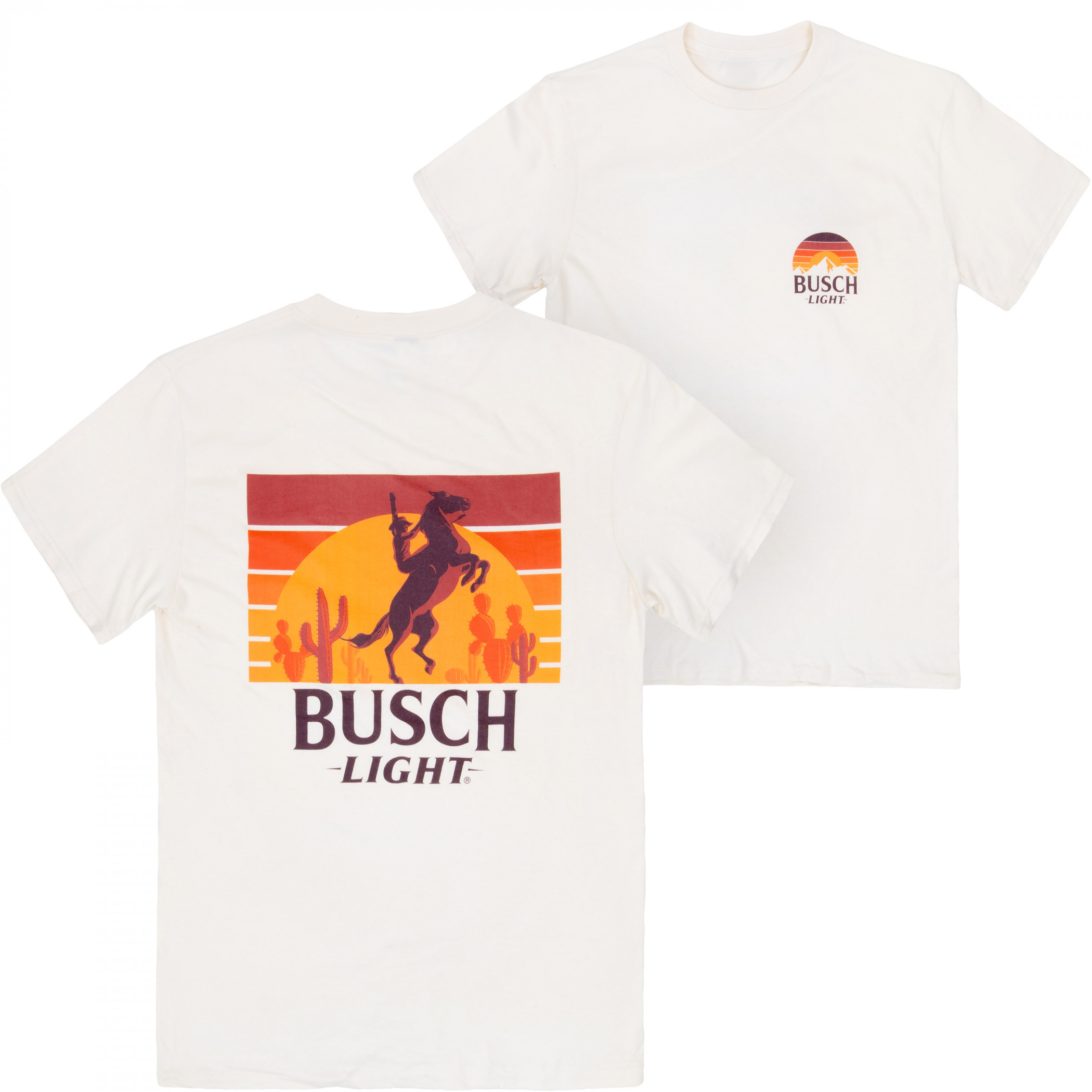 Busch Light Cowboy Sunset T-Shirt