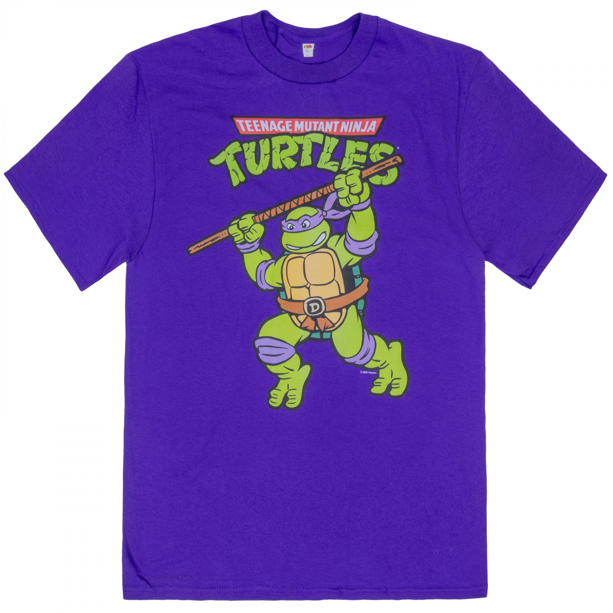 Teenage Mutant Ninja Turtles Retro Donnie T-Shirt, Purple