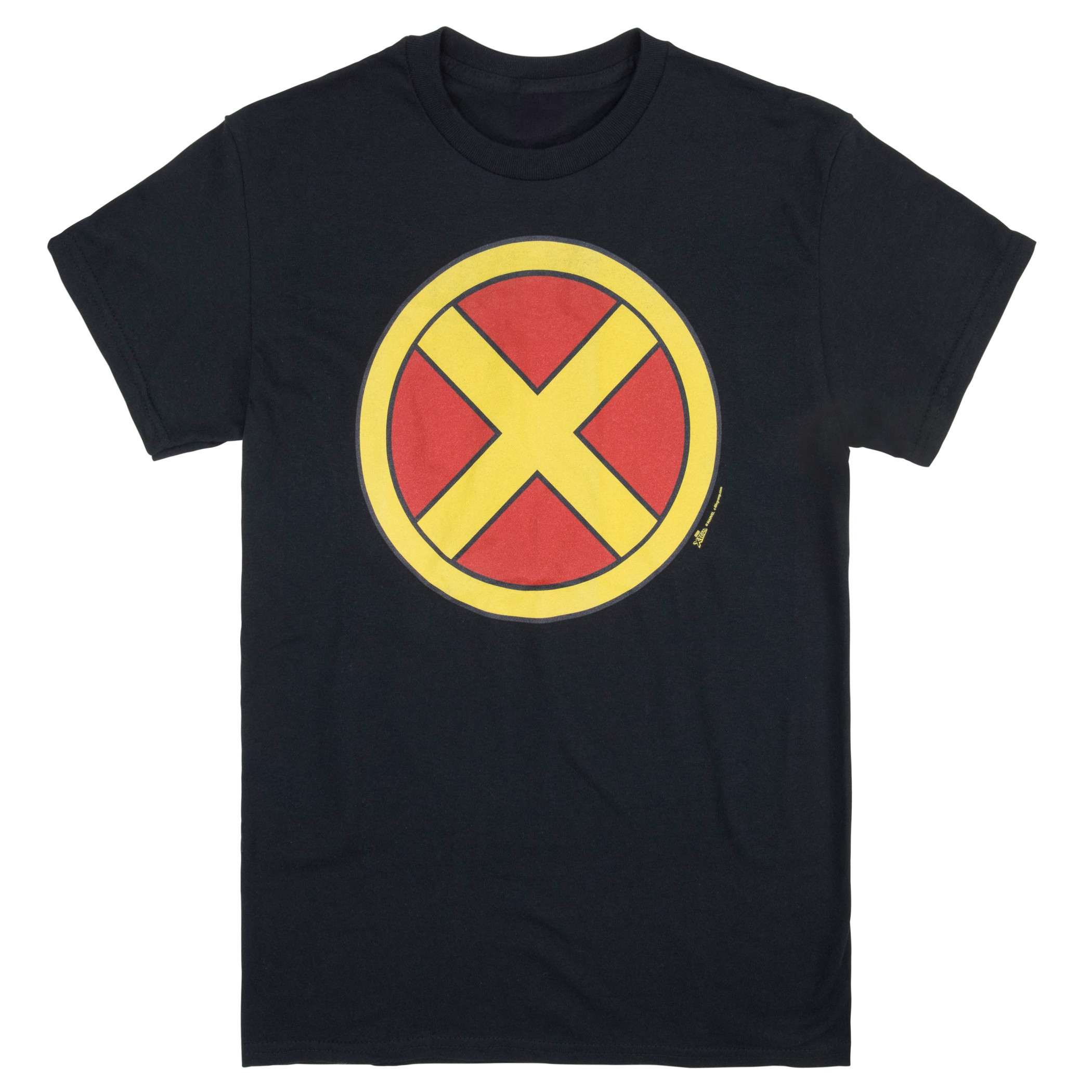 X-Men Classic Logo Black Colorway T-Shirt, Black