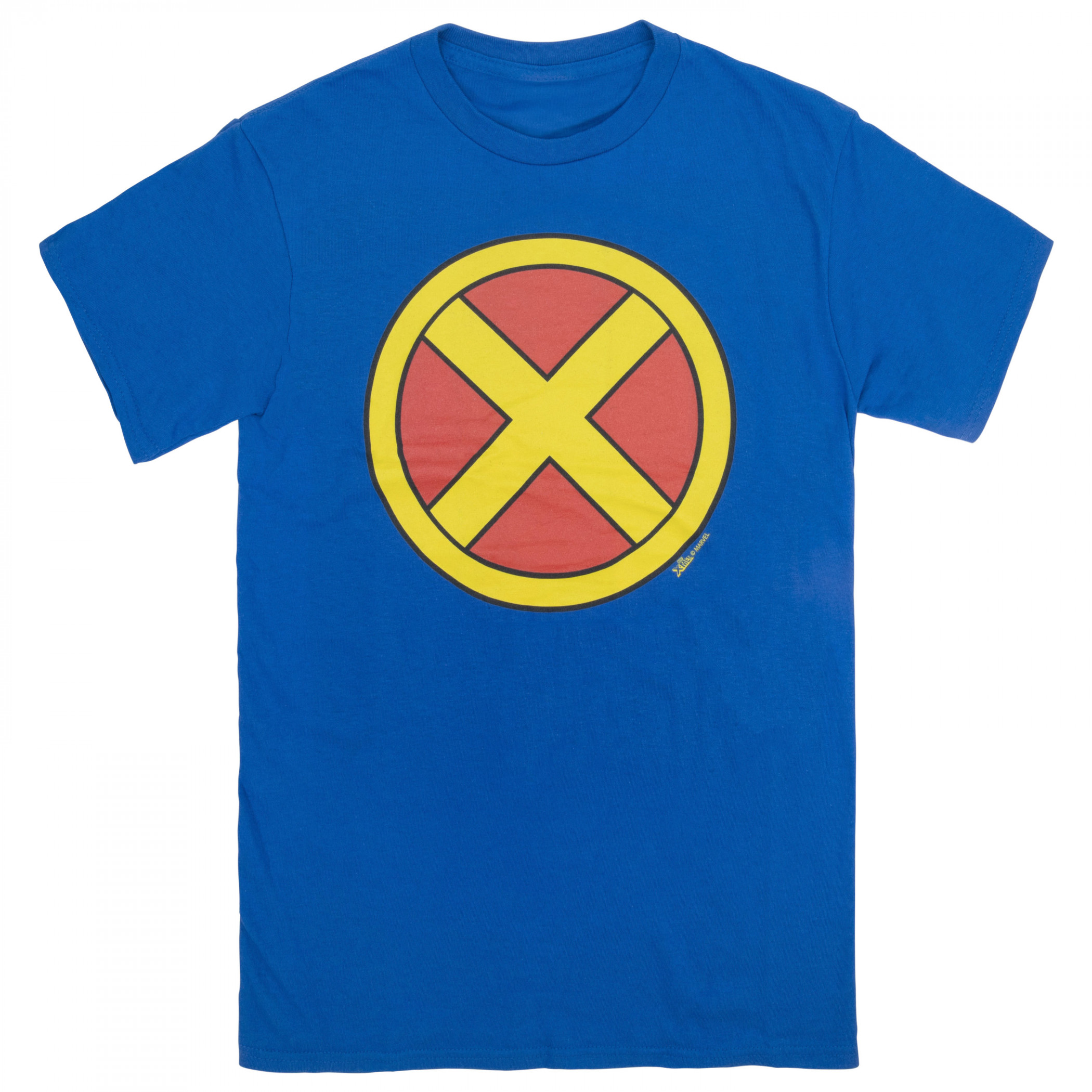 X-Men Classic Logo Blue Colorway T-Shirt, Blue