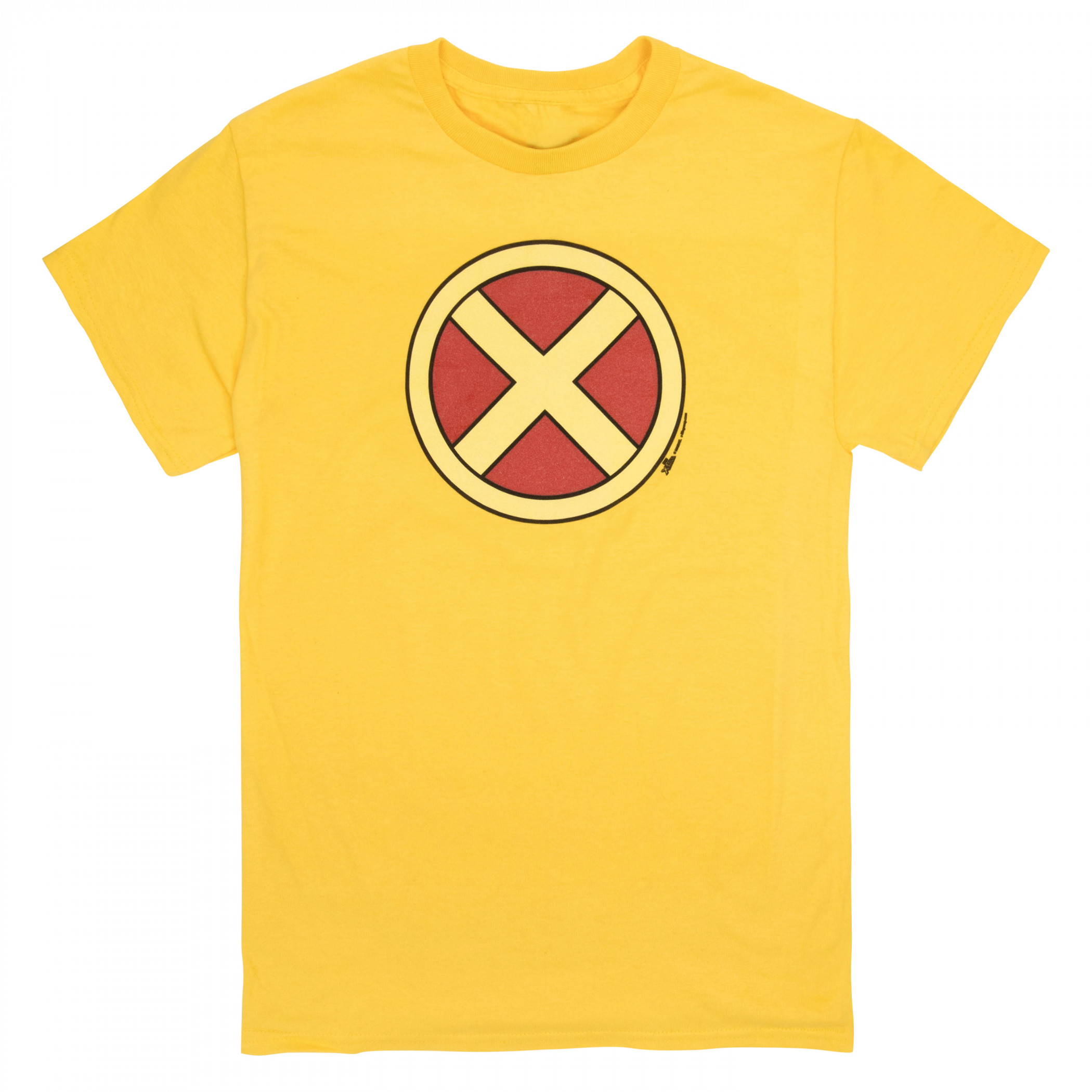 X-Men Classic Logo Yellow Colorway T-Shirt, Yellow