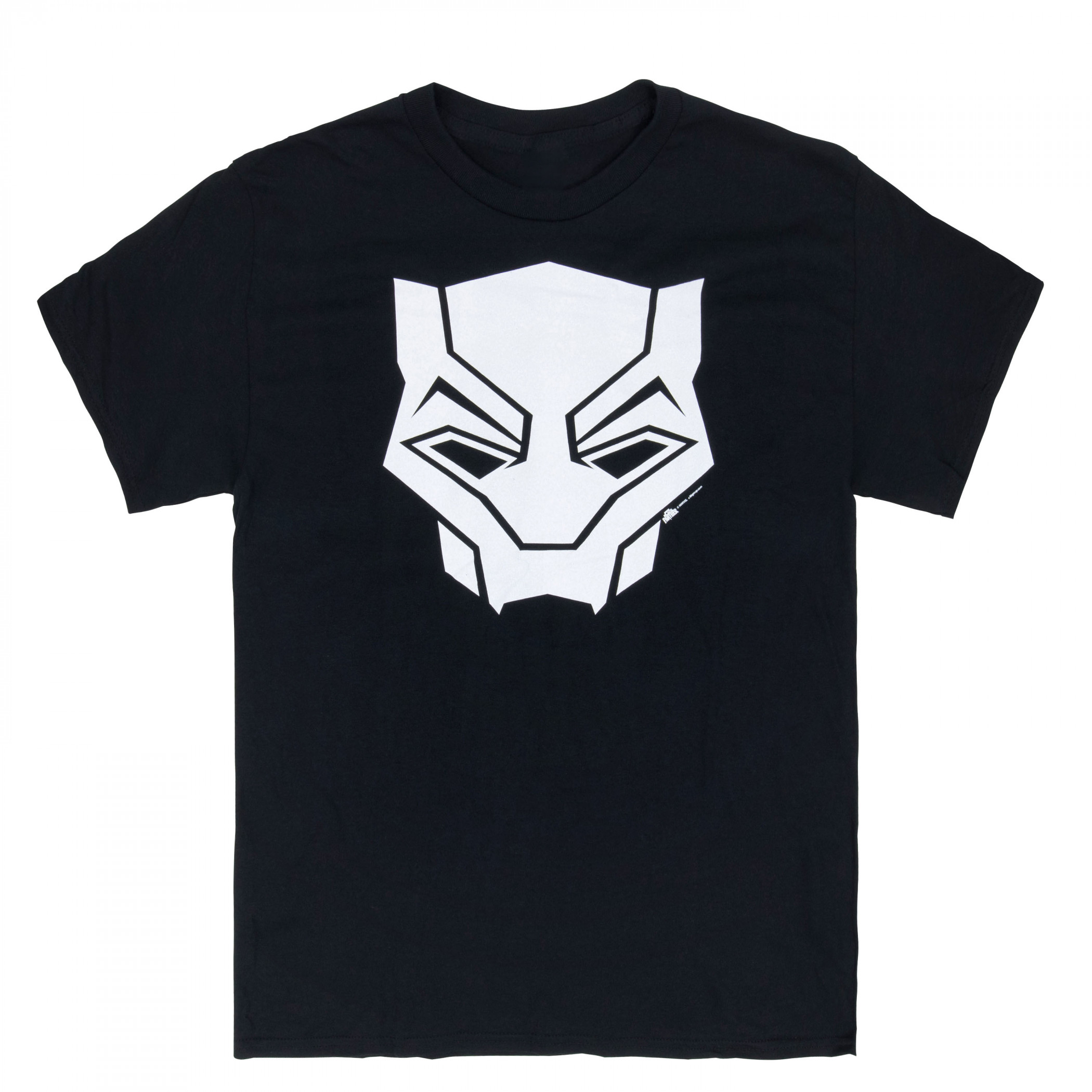 Black Panther Classic Logo T-Shirt, Black