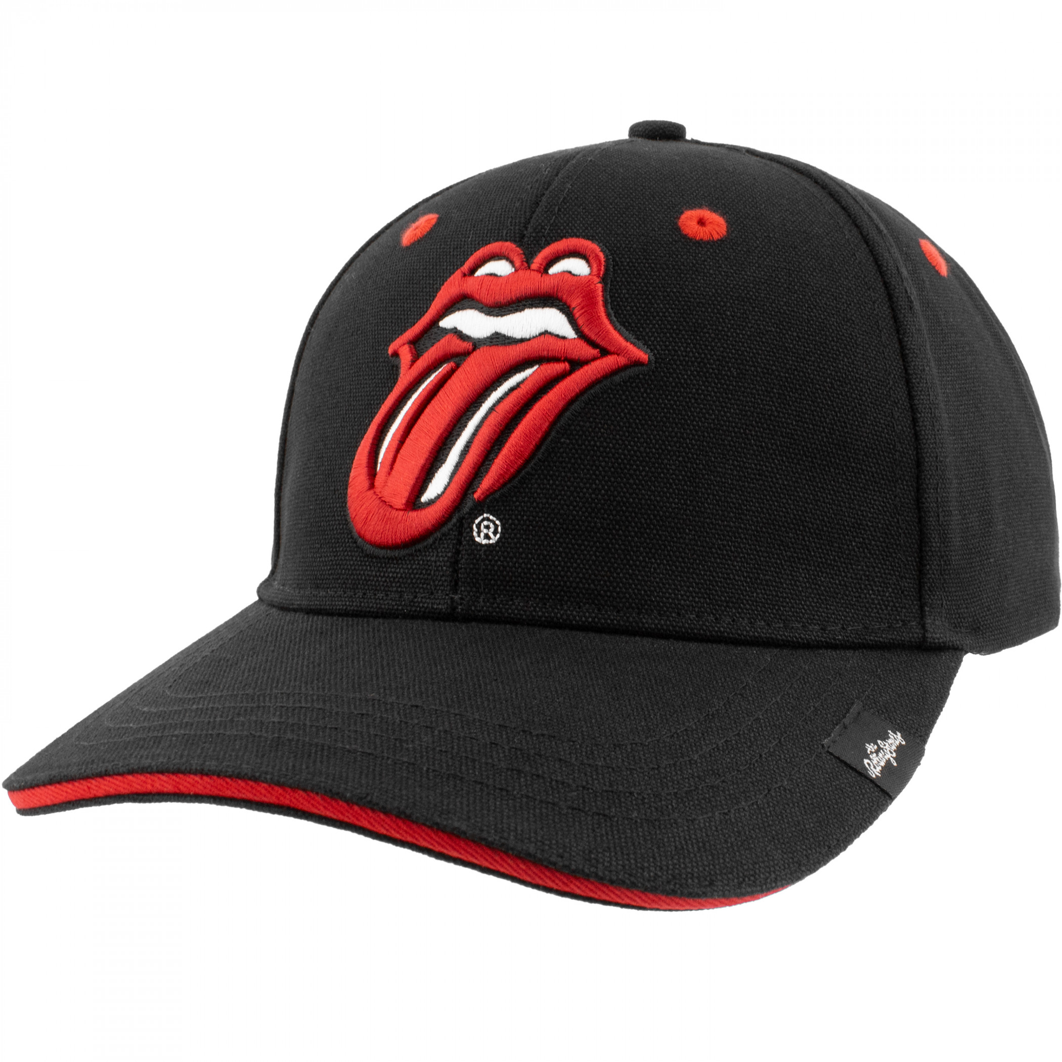 The Rolling Stones Logo Adjustable Snapback Hat