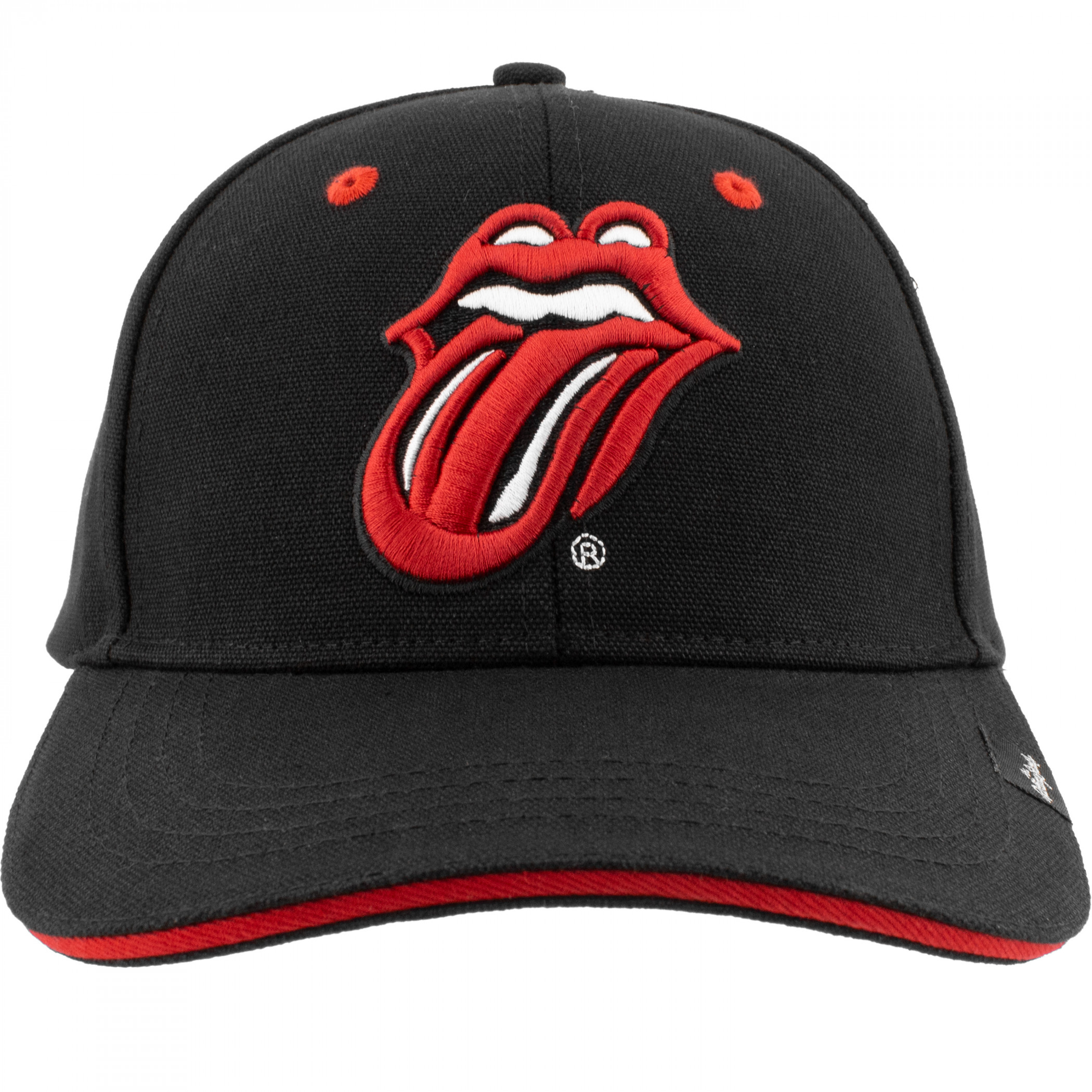 The Rolling Stones Logo Adjustable Snapback Hat