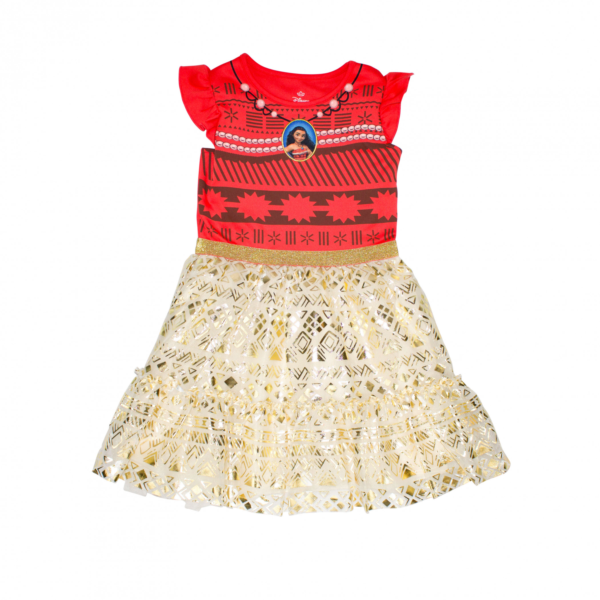 Disney Moana Cosplay Toddlers Princess Dress - Toddler 4T Disney Moana Cosplay Toddlers Princess Dress - Toddler 4T