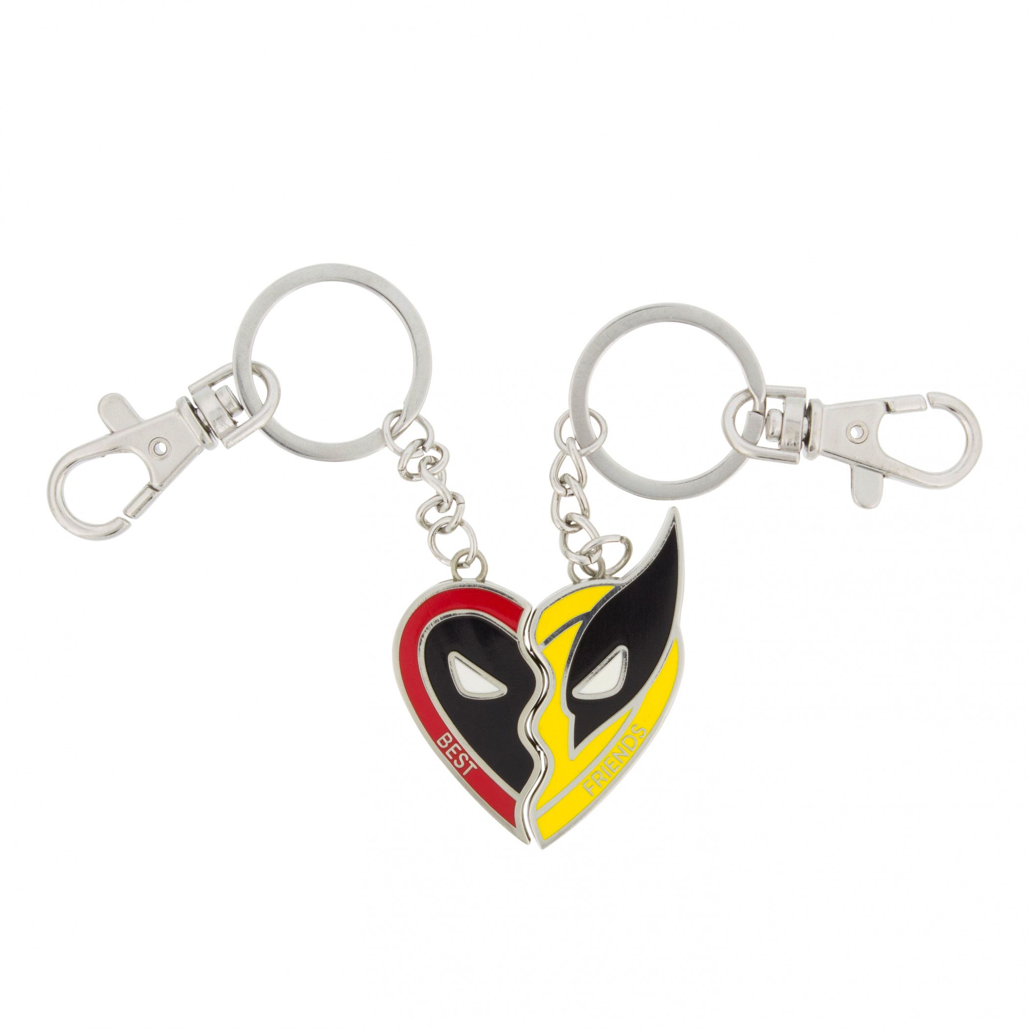 Deadpool and Wolverine BFFs Keychain, Multi-Color