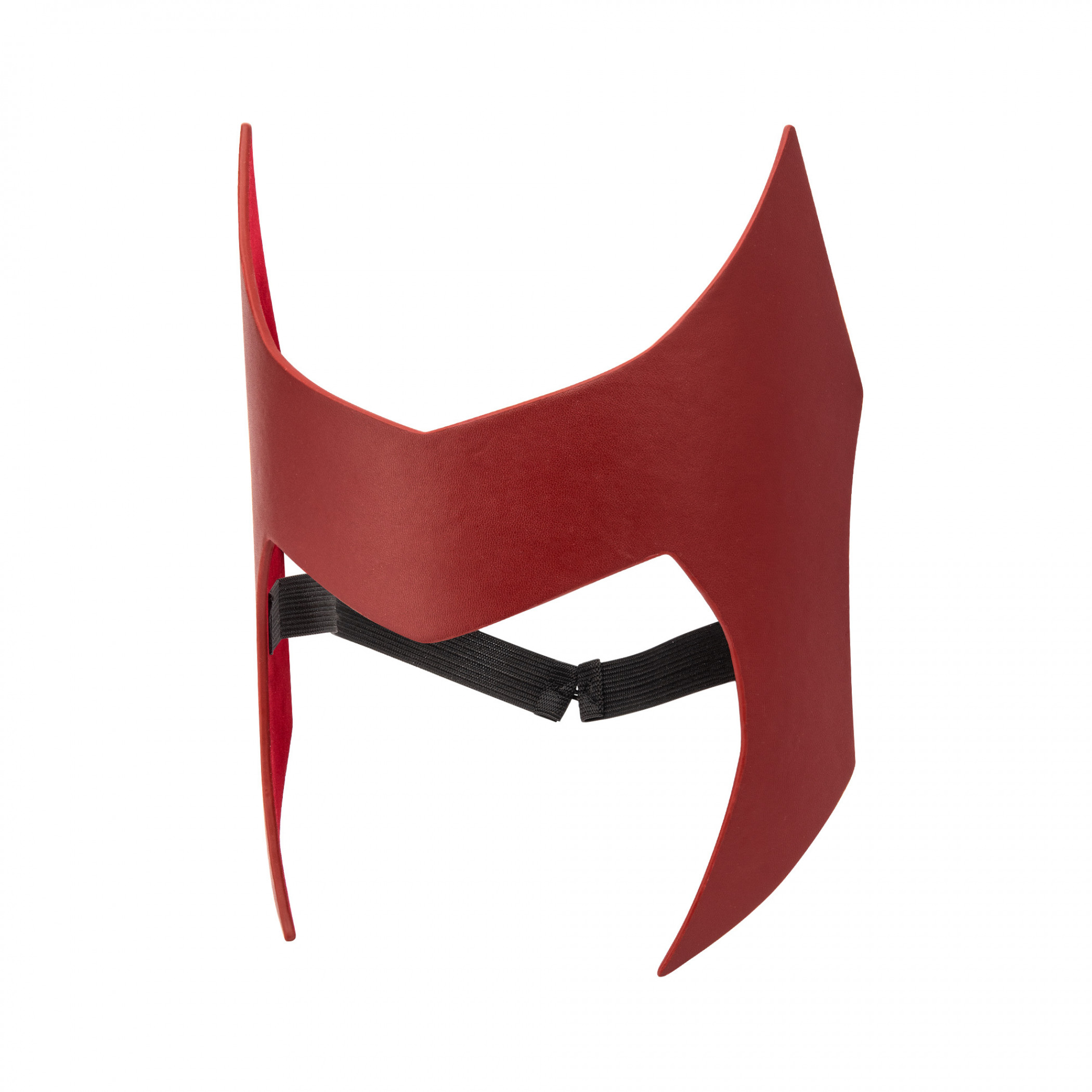 Scarlet Witch Classic Cosplay Faux Leather Tiara, Red