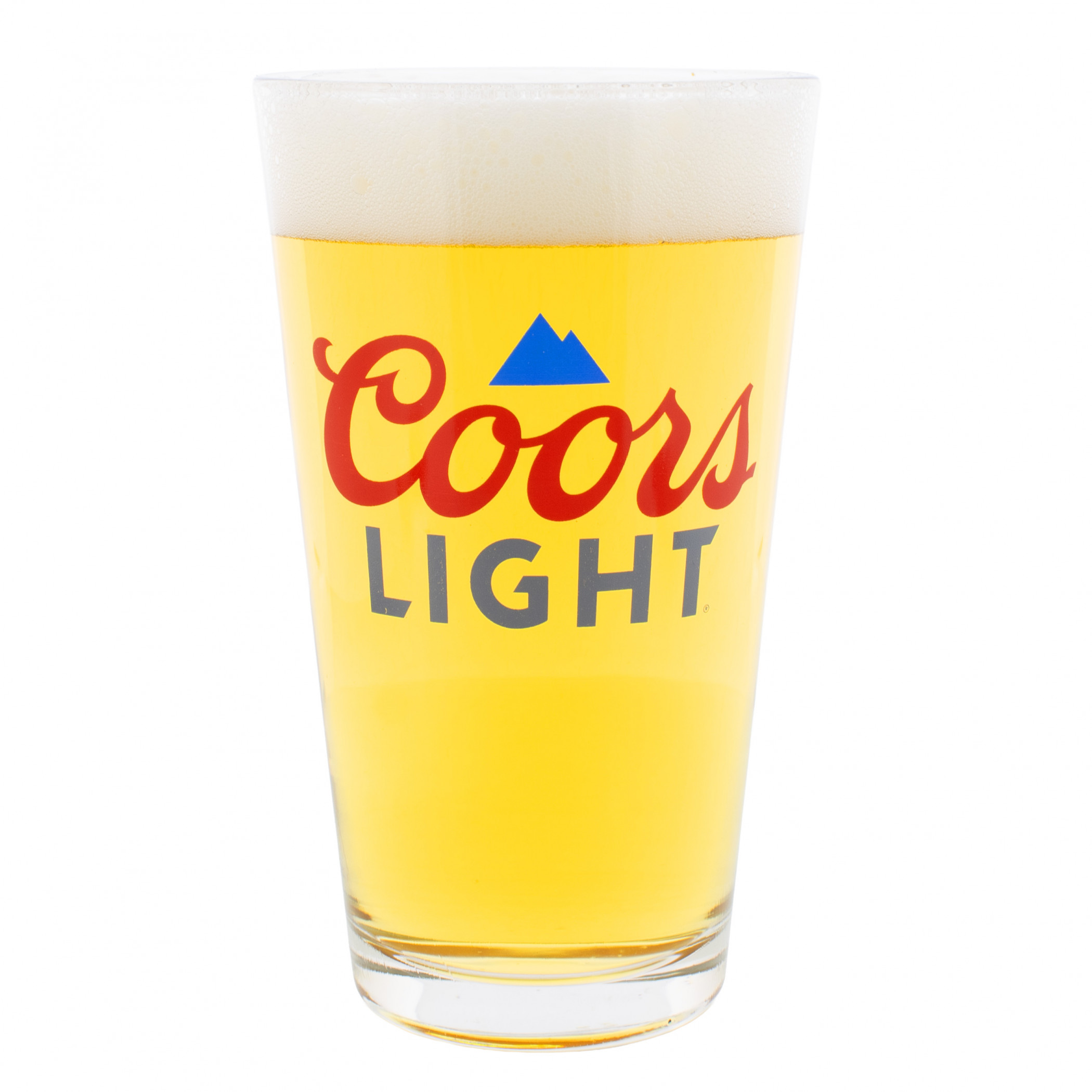 Coors Light Simple Logo 16oz Pint Glass