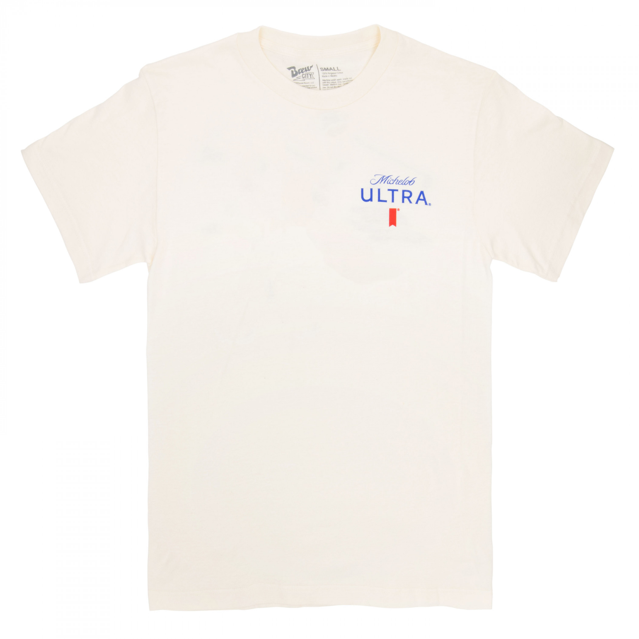 Michelob Ultra Golfing Hole In One Front and Back Print T-Shirt