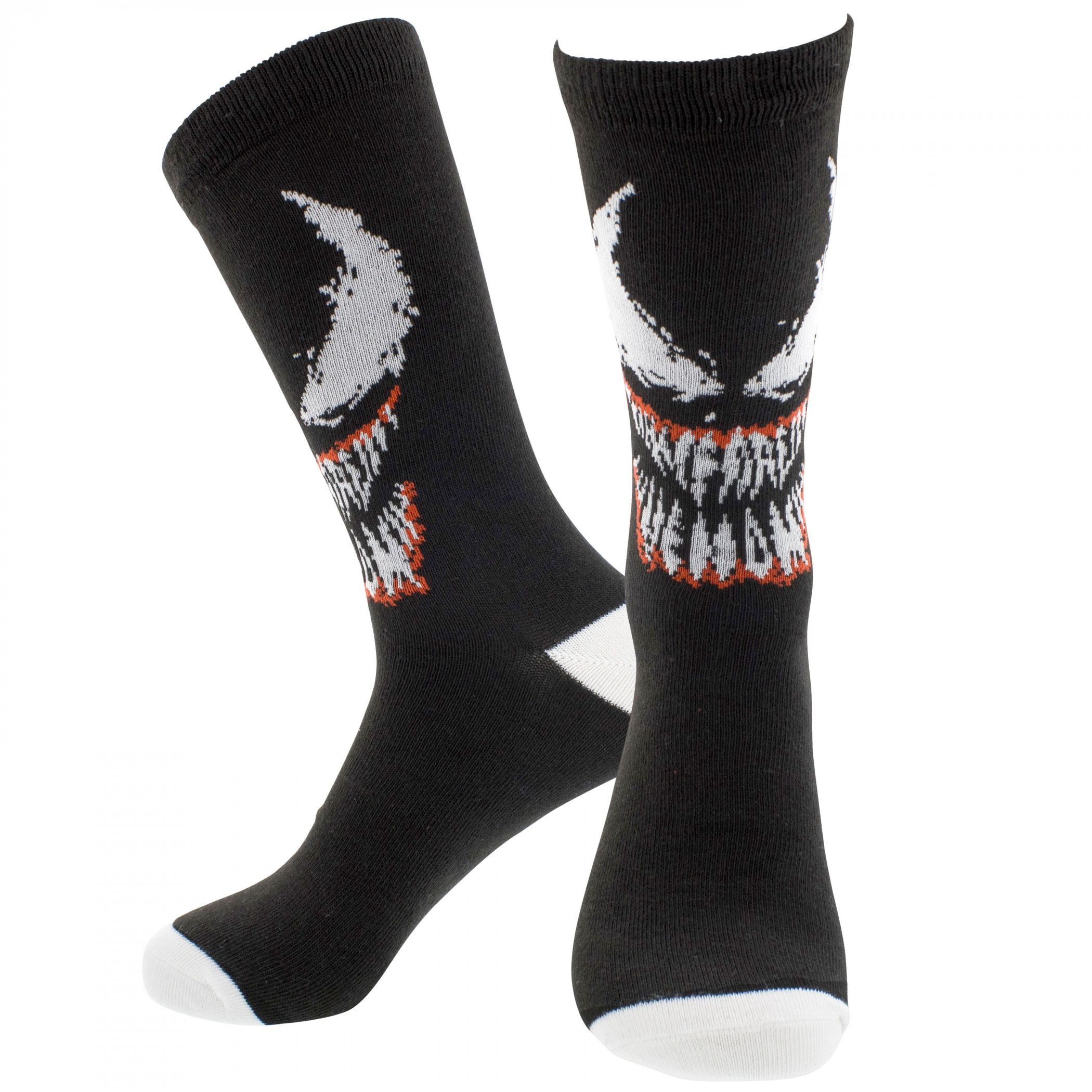 Venom Teeth Out Crew Socks, Multi-Color