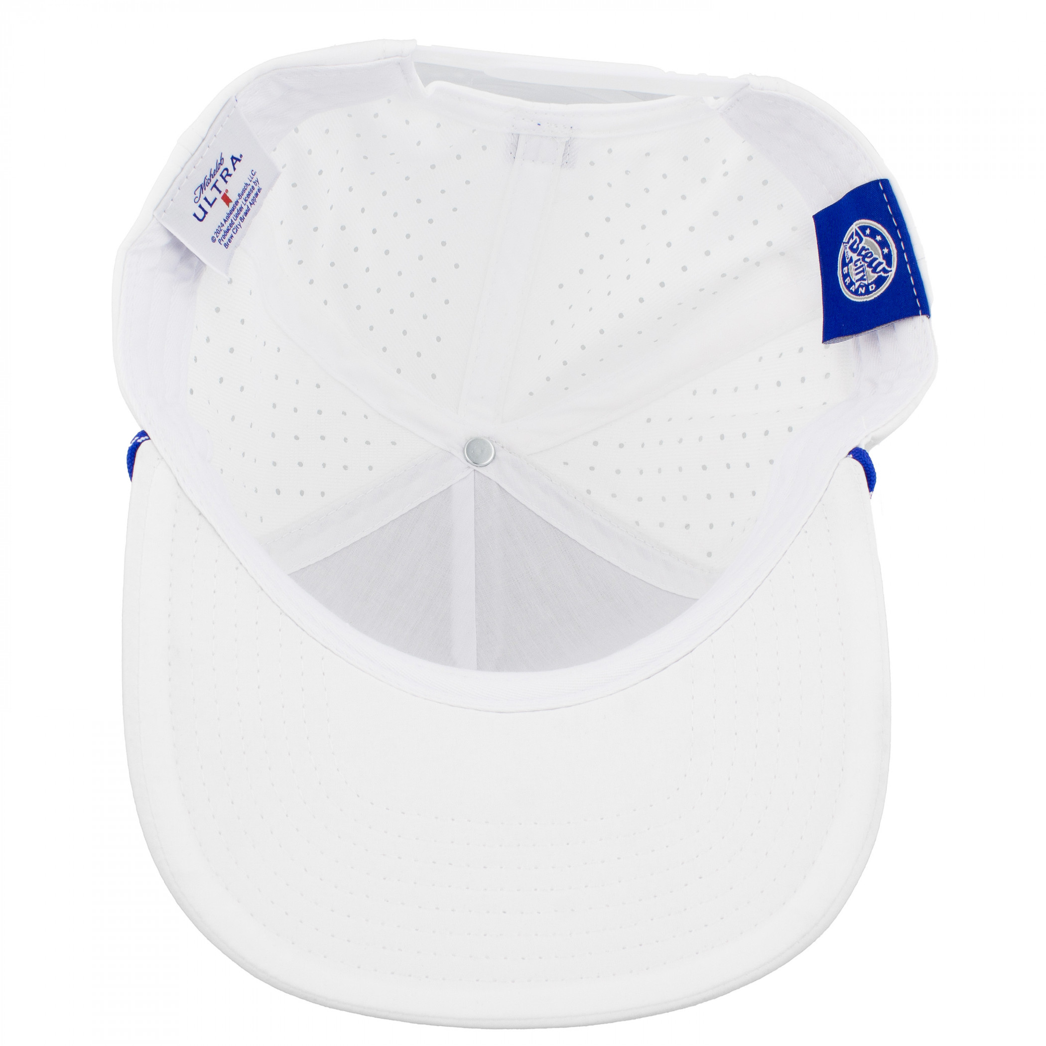 Michelob Ultra Logo White Colorway Rope Golf Club Hat