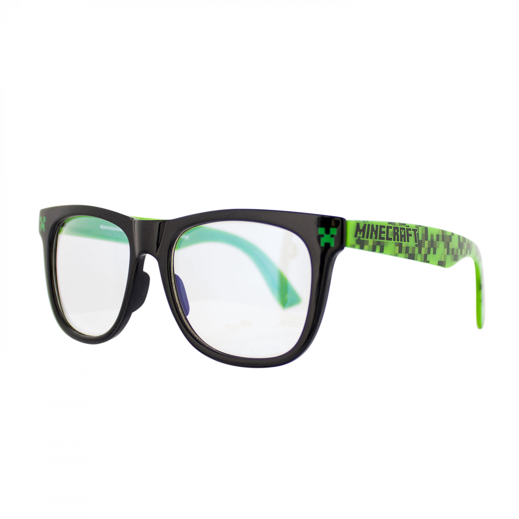 Minecraft Items Kid's Blue Light Blocking Glasses Set, Green