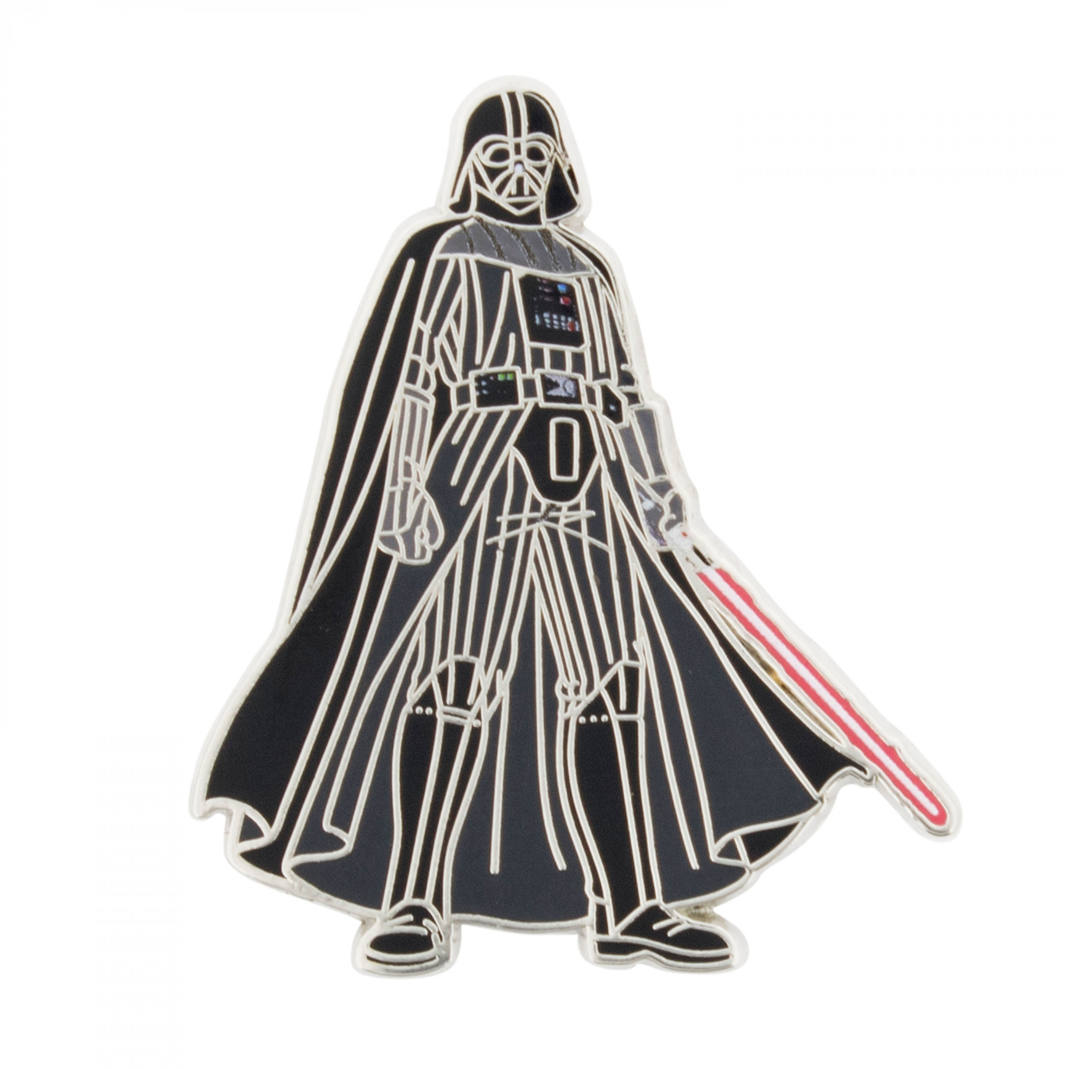Star Wars Darth Vader Ready for Battle Enamel Pin, Black