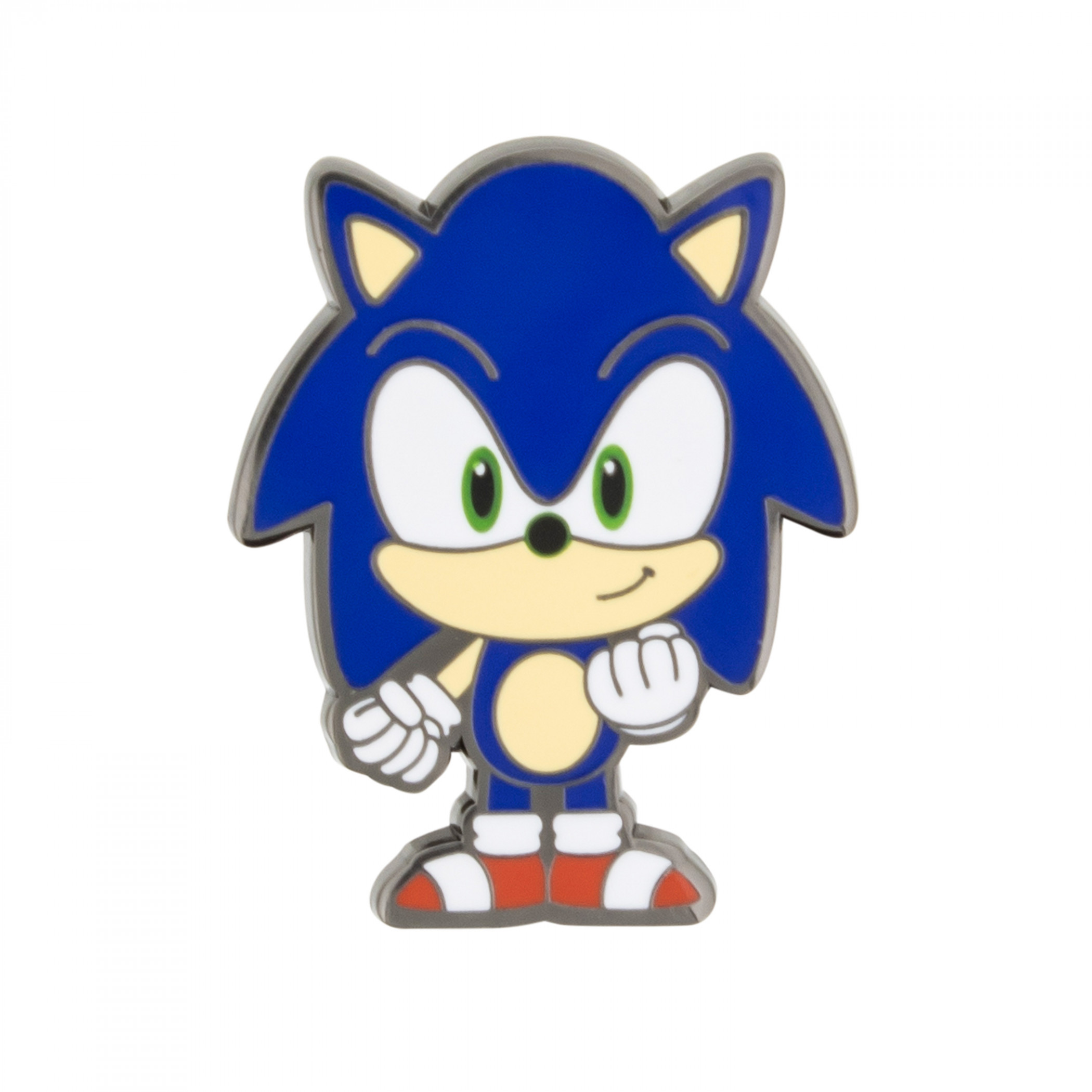Sonic The Hedgehog Chibi Enamel Pin, Blue