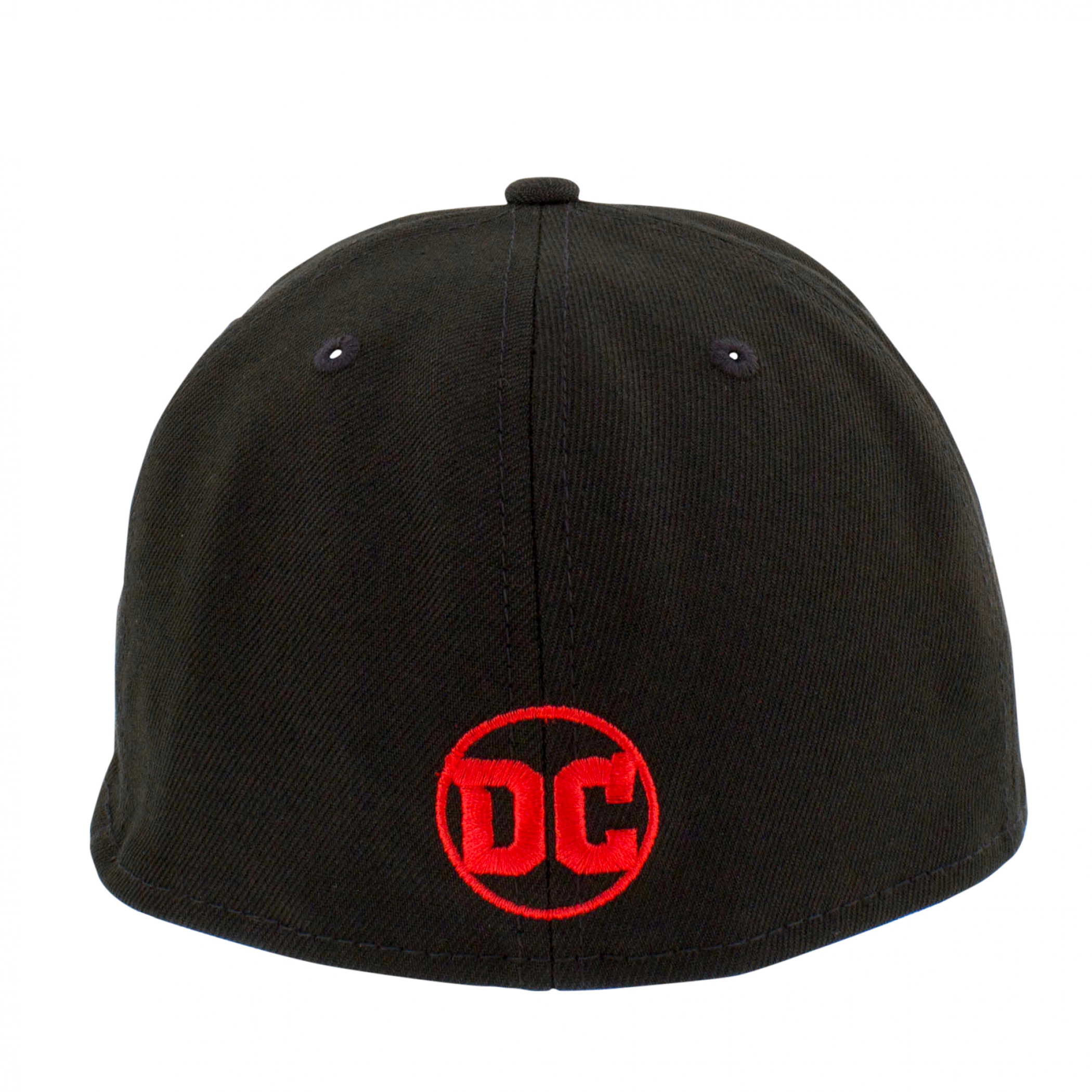 Batman the Animated Series Logo New Era 59Fifty Fitted Hat Black - Picture 8 of 50