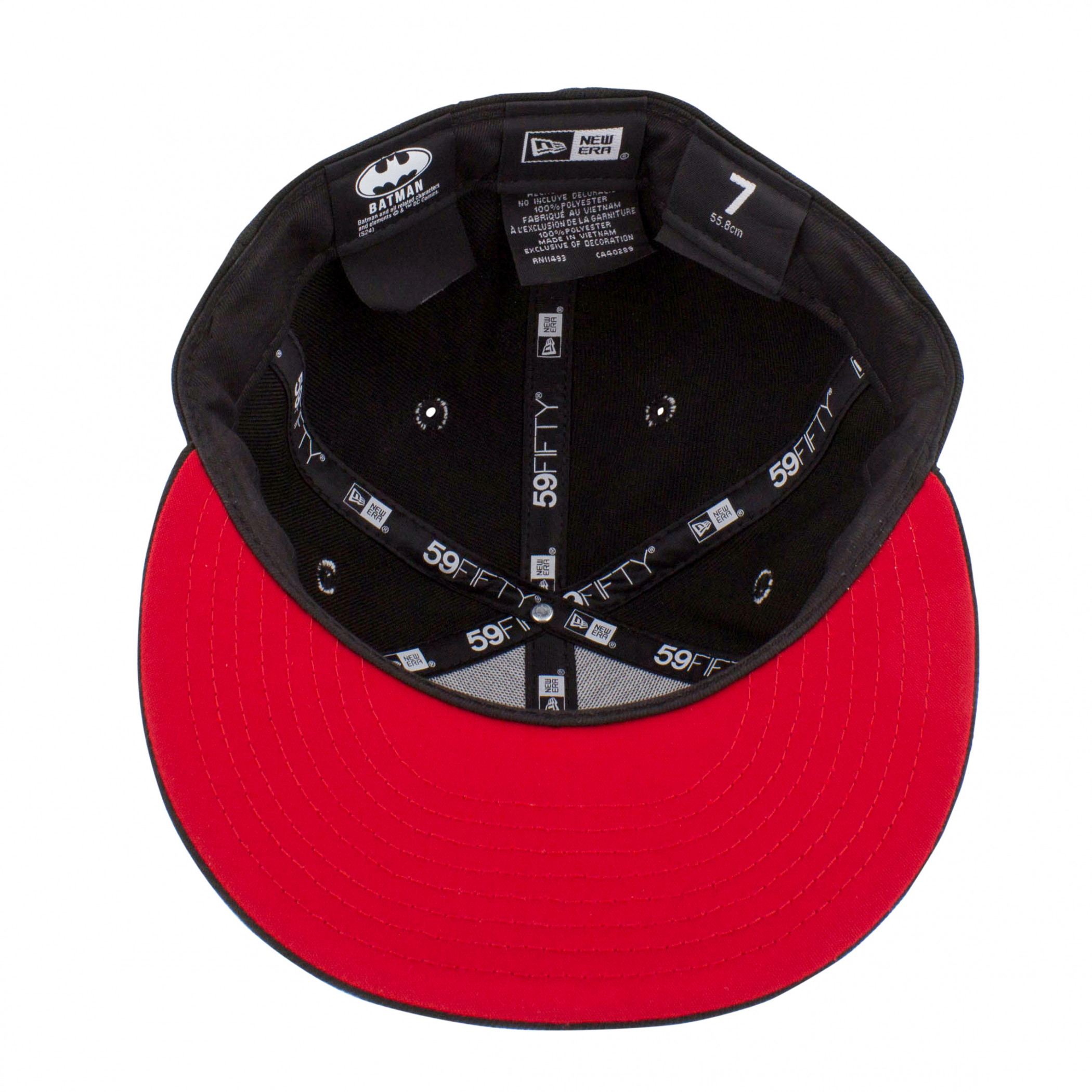 Batman the Animated Series Logo New Era 59Fifty Fitted Hat Black - Picture 9 of 50