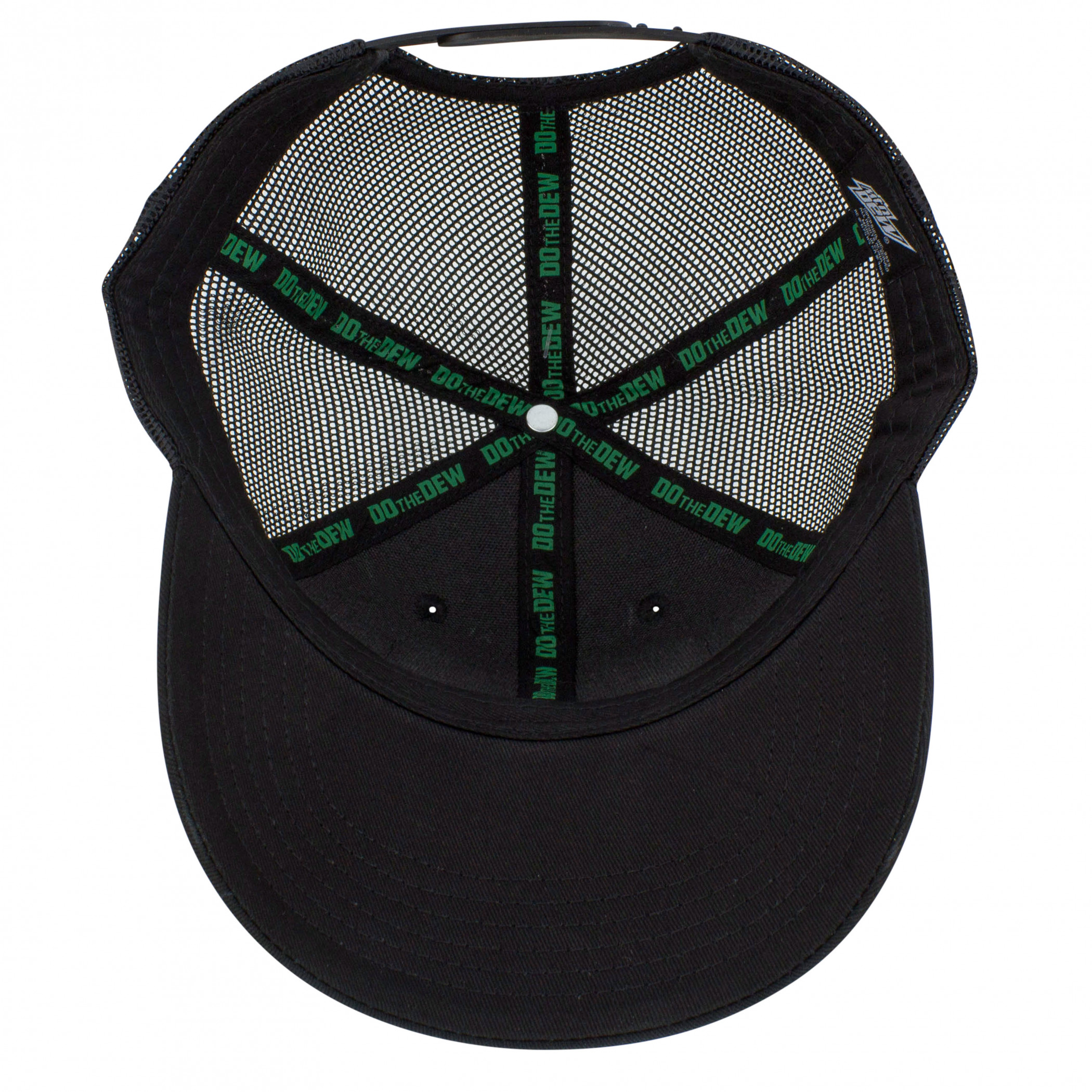 Mountain Dew Logo Adjustable Trucker Hat