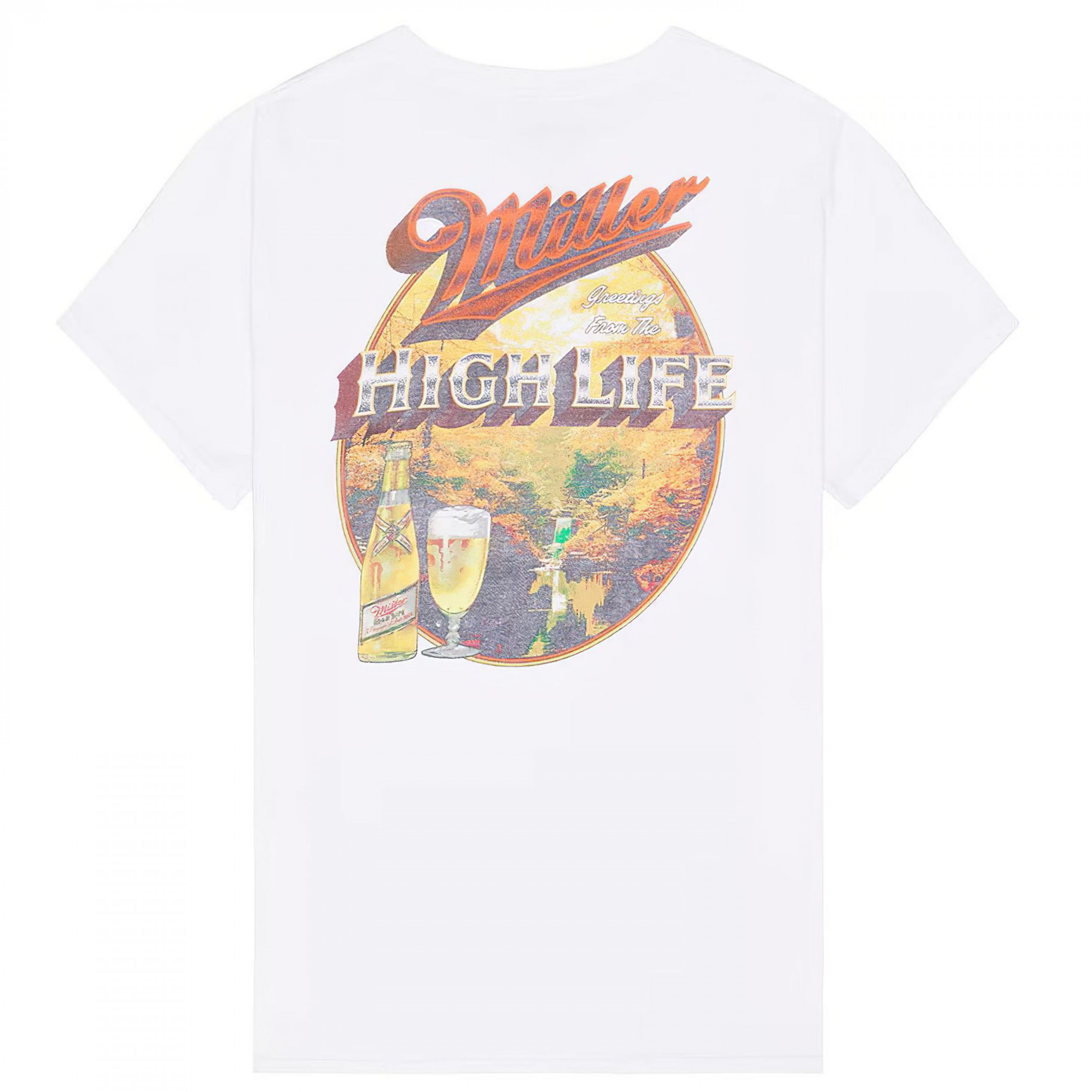 Miller High Life Classic Logo T-Shirt by Junk Food