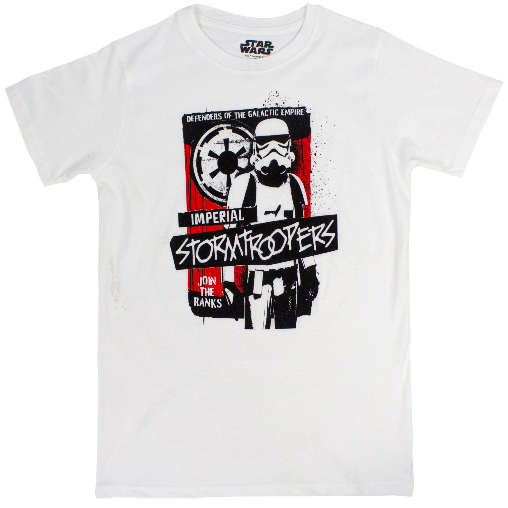 Star Wars Imperial Stormtroopers Join T-Shirt, White