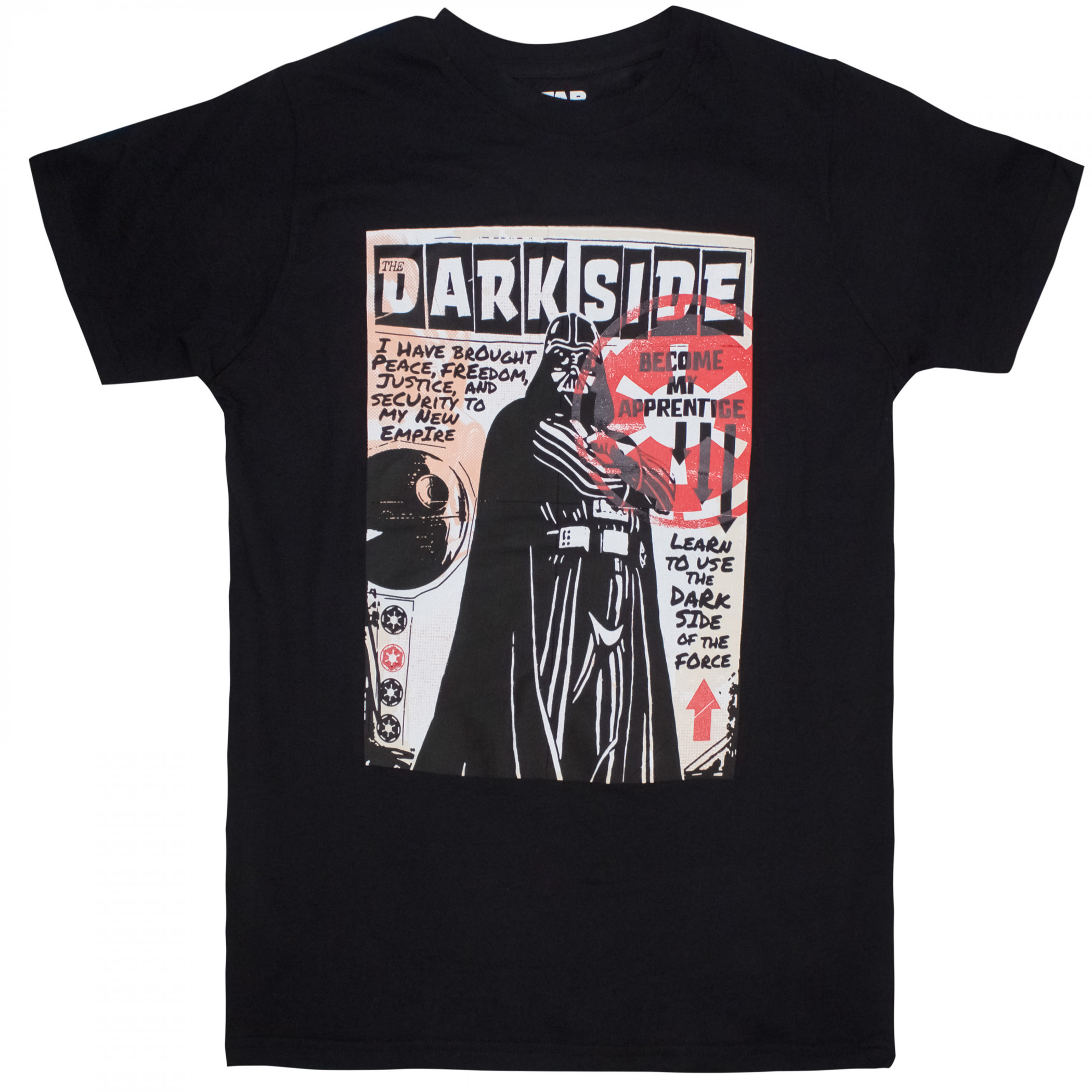 Star Wars Learn the Darkside The New Empire T-Shirt, Black