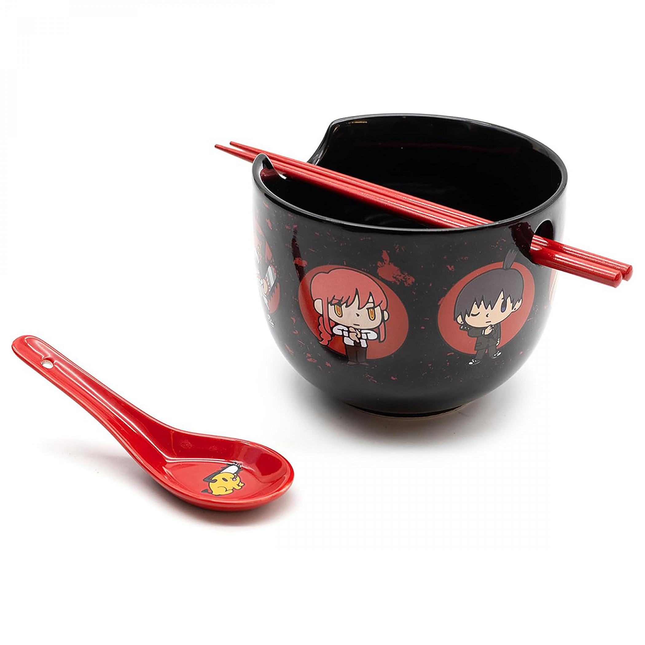 Chainsaw Man Chibi Ramen Bowl Bundle, Blue