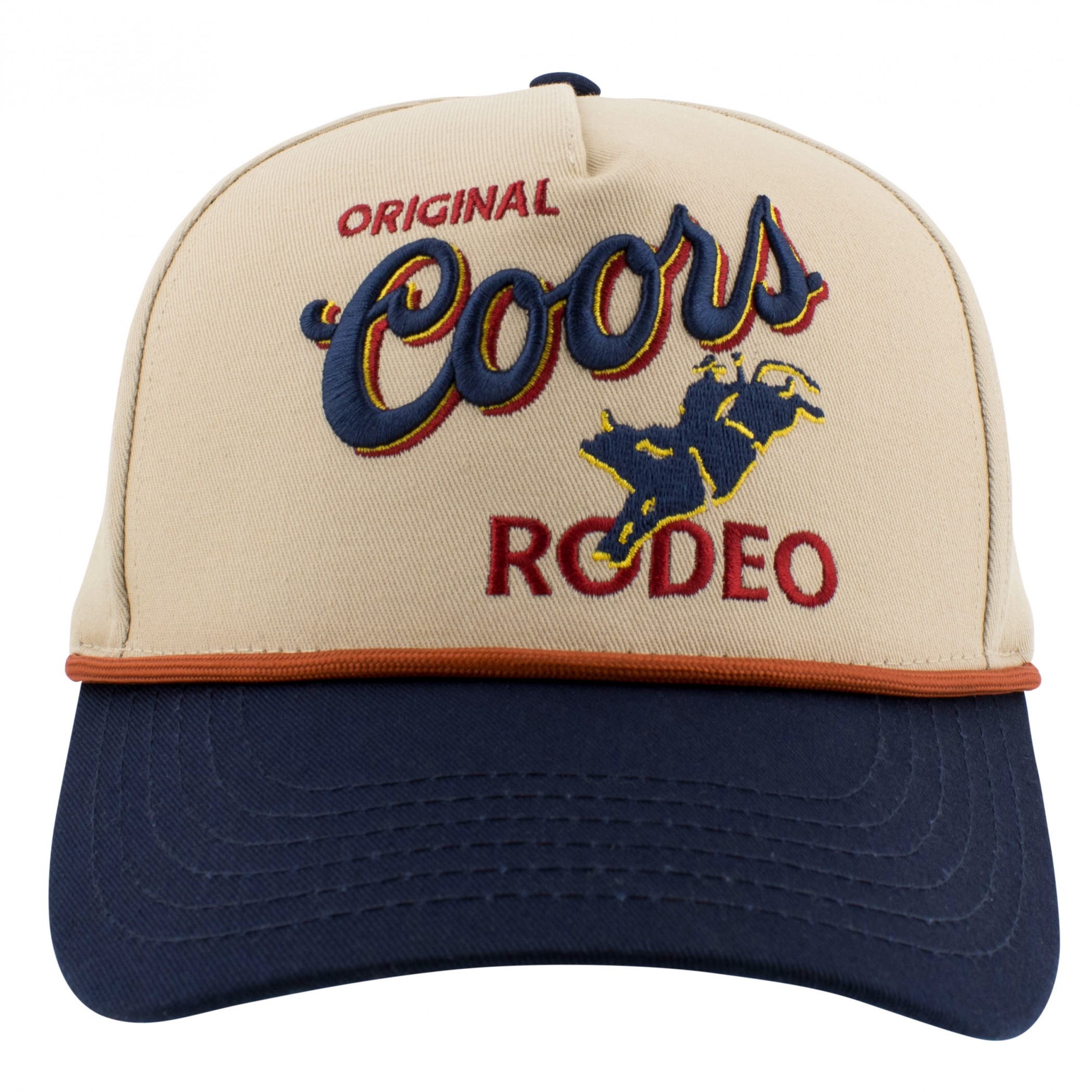 Coors Rodeo Cowboy Logo Embroidered Snapback Hat