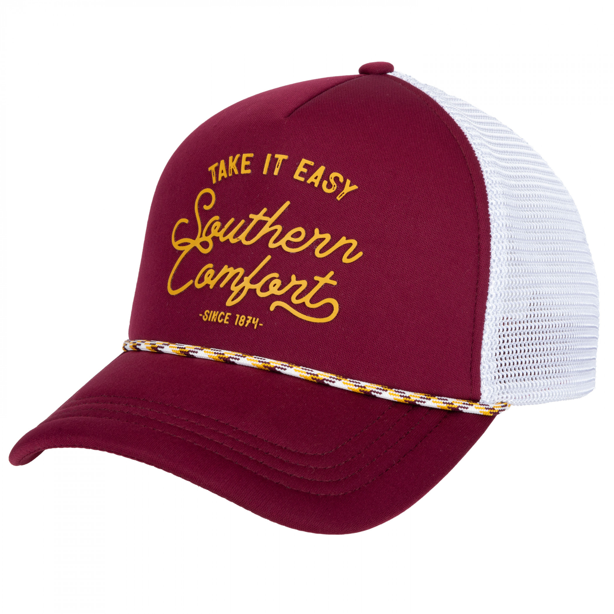 Southern Comfort Take it Easy Rope Trucker Hat