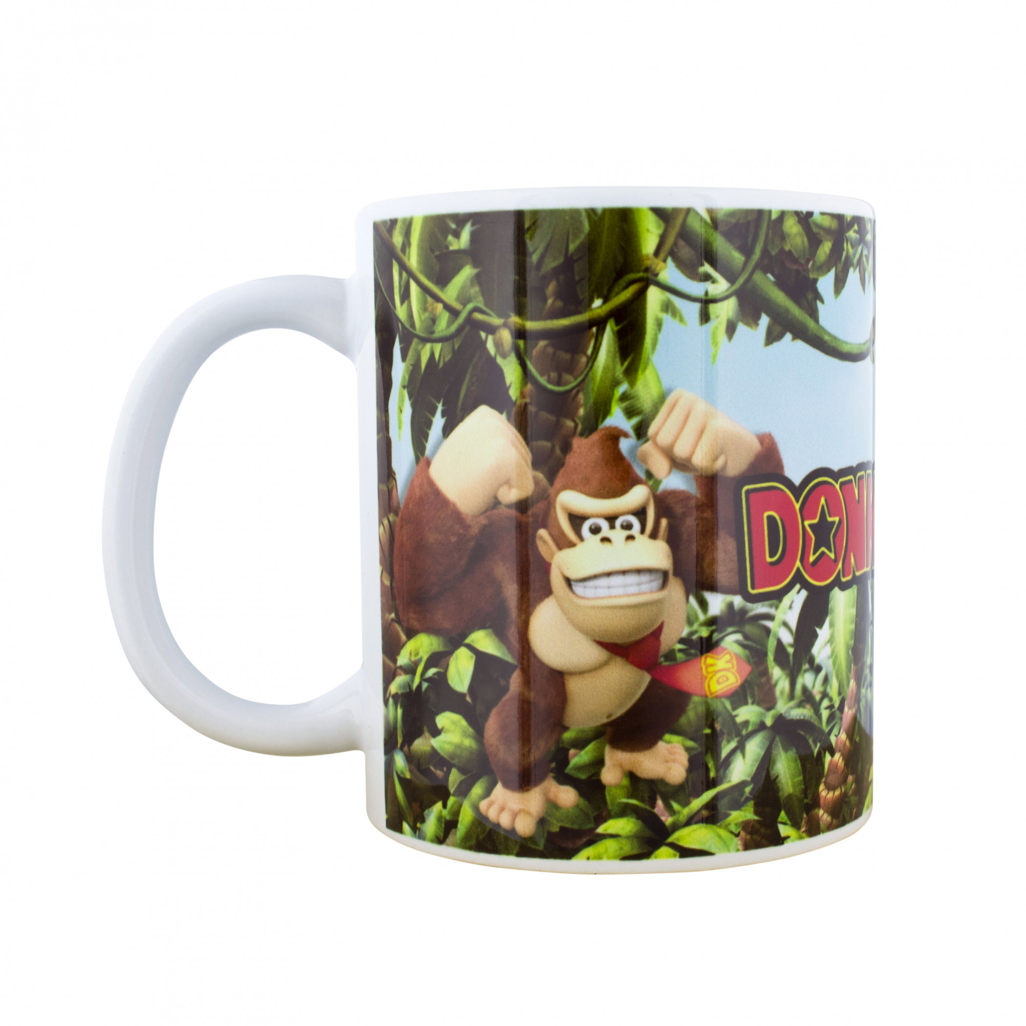 Donkey Kong Jungle 11 oz. Ceramic Mug, Green