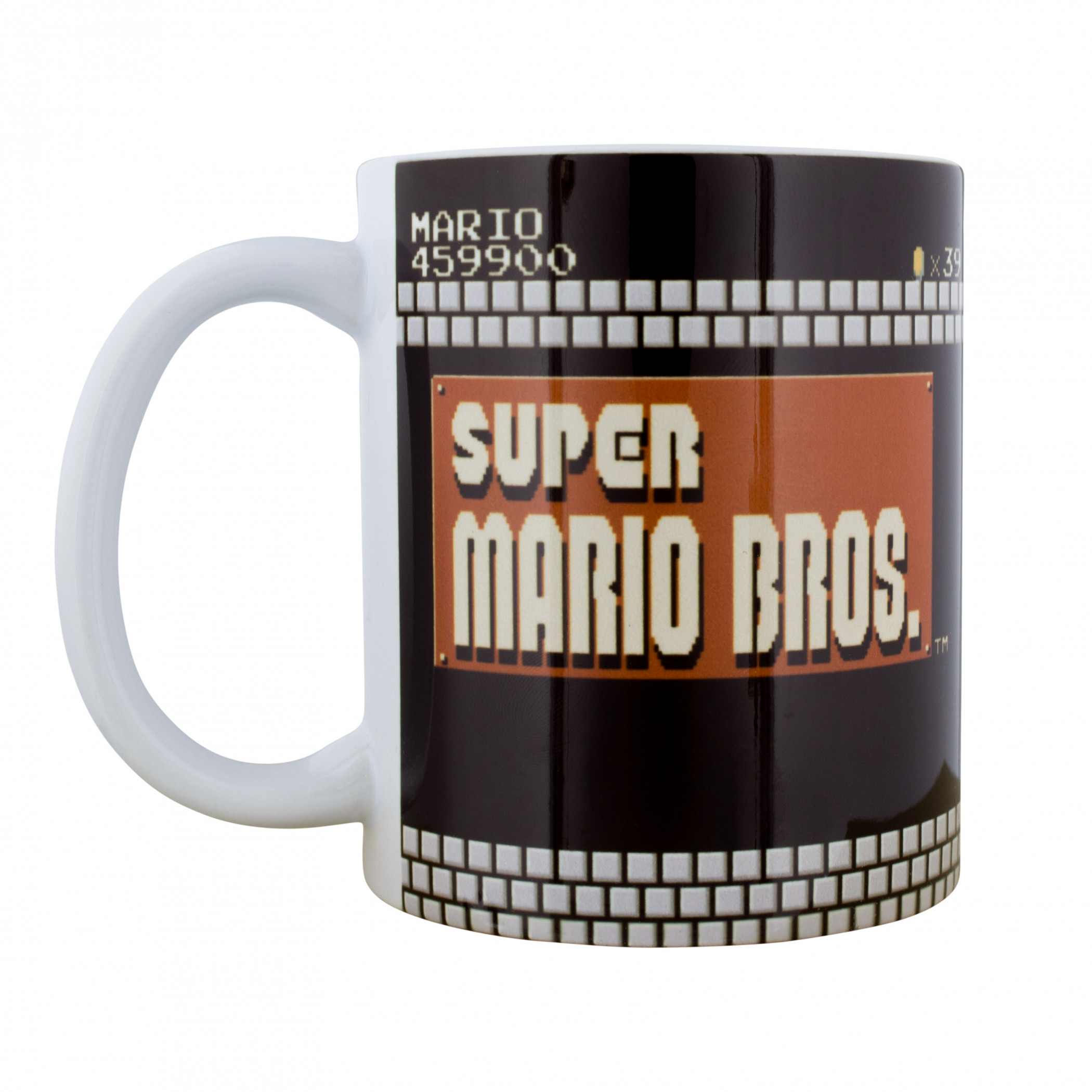 Super Mario Bros. World 8-4 11 oz. Ceramic Mug, Multi-Color