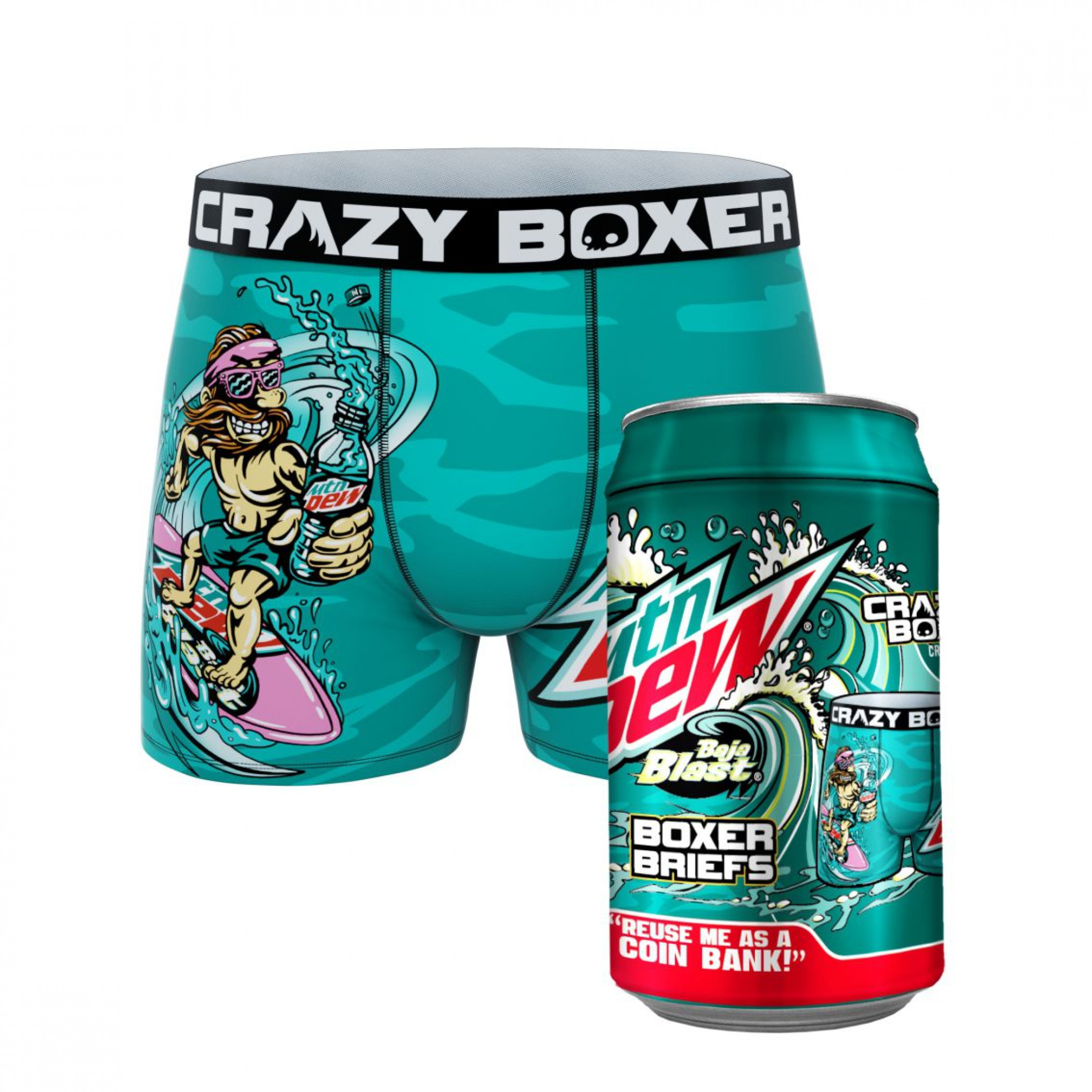 UNDERWEAR SPECIAL Crazy Boxer CB/1BM - Boxers x6 Men's