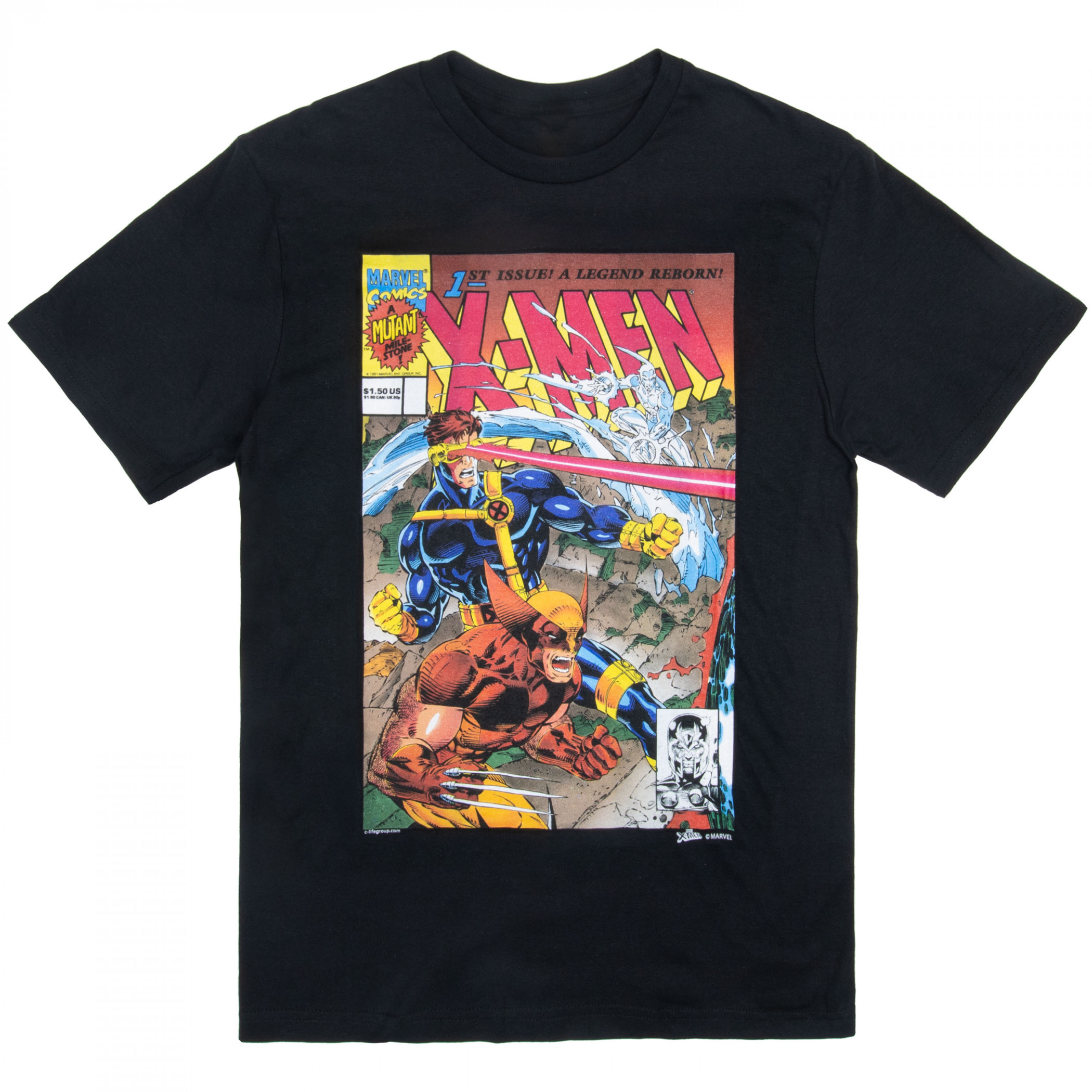 Wildcats Tシャツ Lサイズ アメコミ Jim Lee ビンテージ X-Men #1 by Jim Lee Cover Variant 3 of 4 T-Shirt Black | eBay