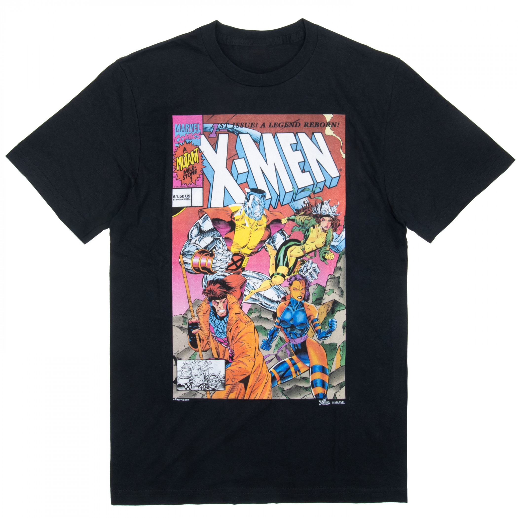 X-Men #1 by Jim Lee Cover Variant 2 of 4 T-Shirt Multi-color | eBay