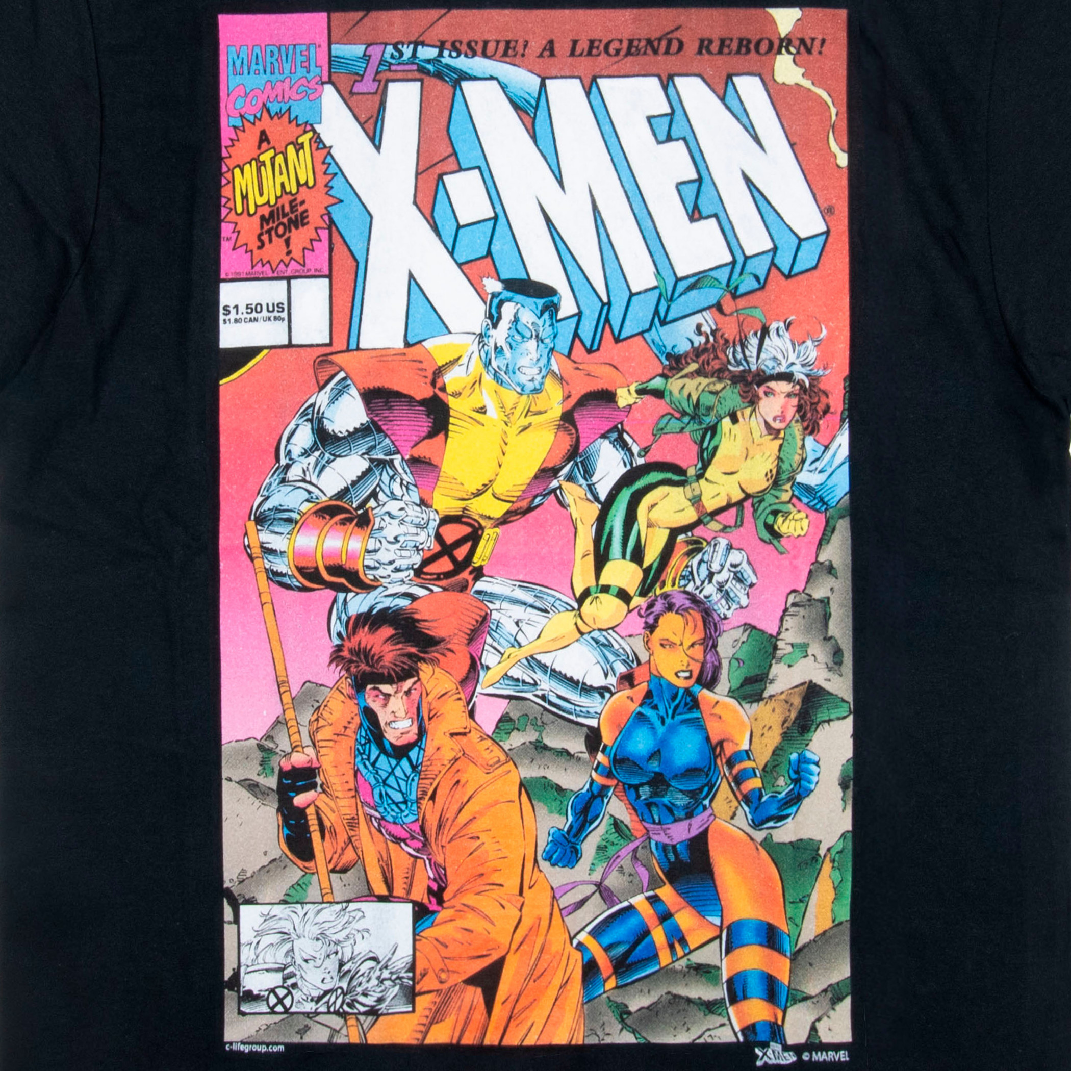 X-Men #1 by Jim Lee Cover Variant 2 of 4 T-Shirt Multi-color | eBay