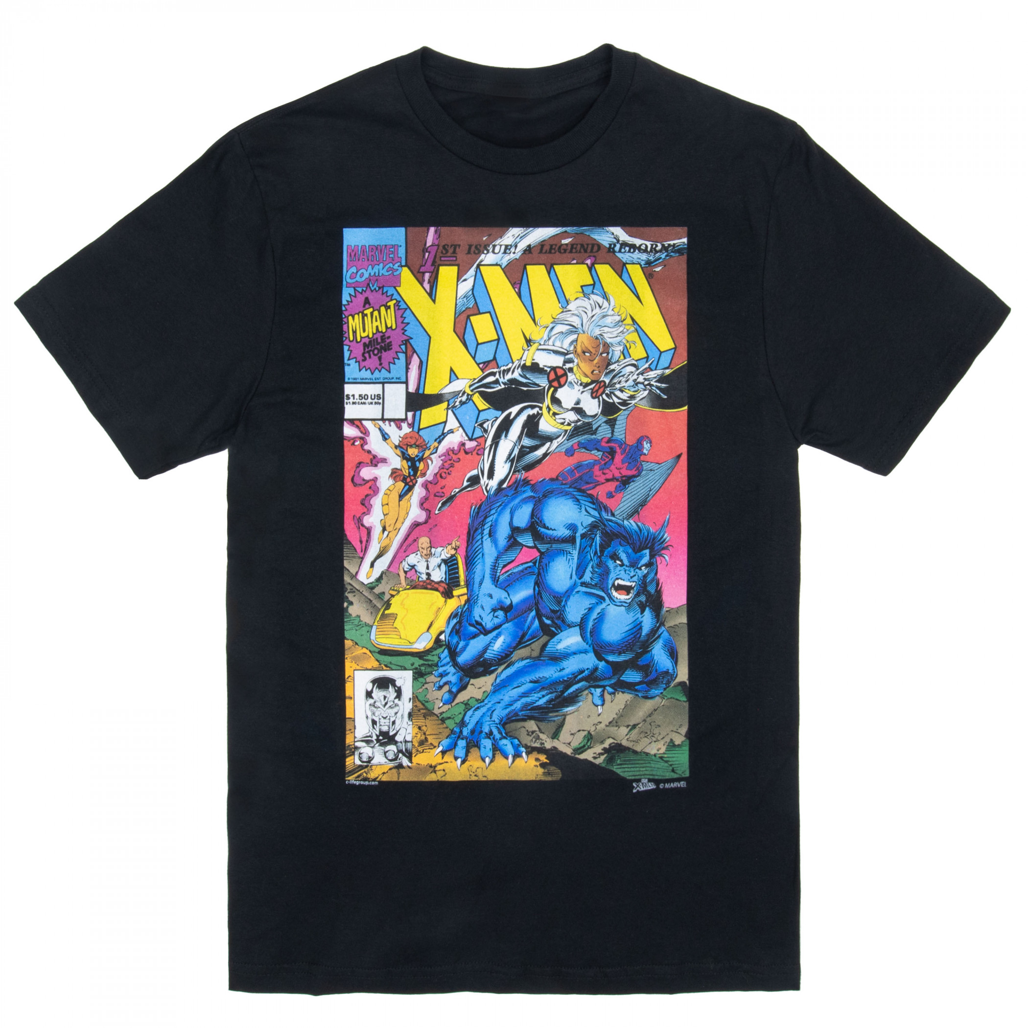 X-Men #1 by Jim Lee Cover Variant 1 of 4 T-Shirt Black | eBay