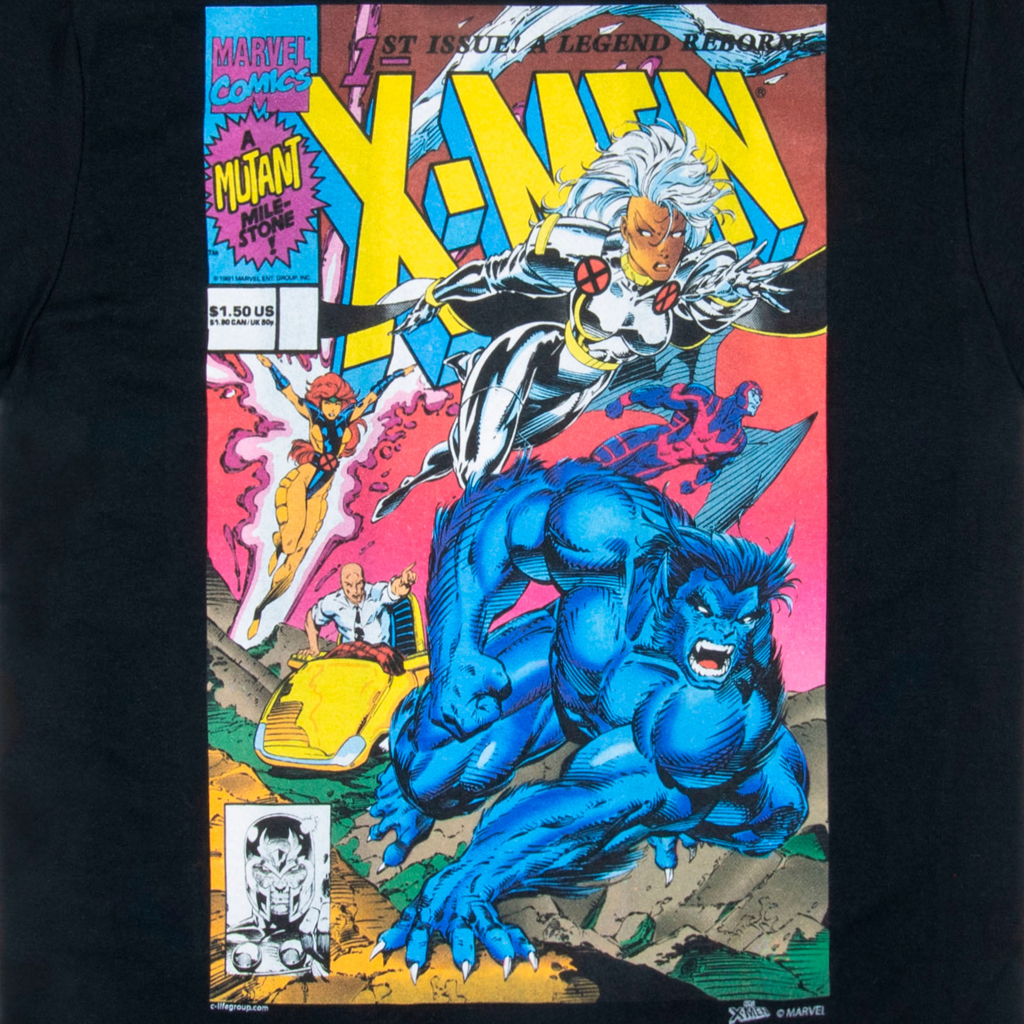 X-Men #1 by Jim Lee Cover Variant 1 of 4 T-Shirt Black | eBay