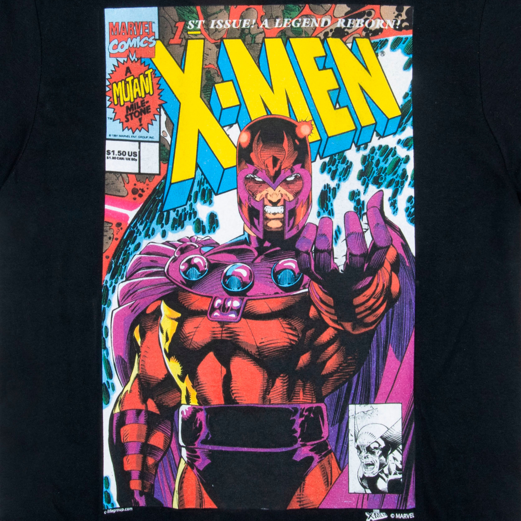Wildcats Tシャツ Lサイズ アメコミ Jim Lee ビンテージ X-Men #1 by Jim Lee Cover Variant 4 of 4 T-Shirt Black | eBay