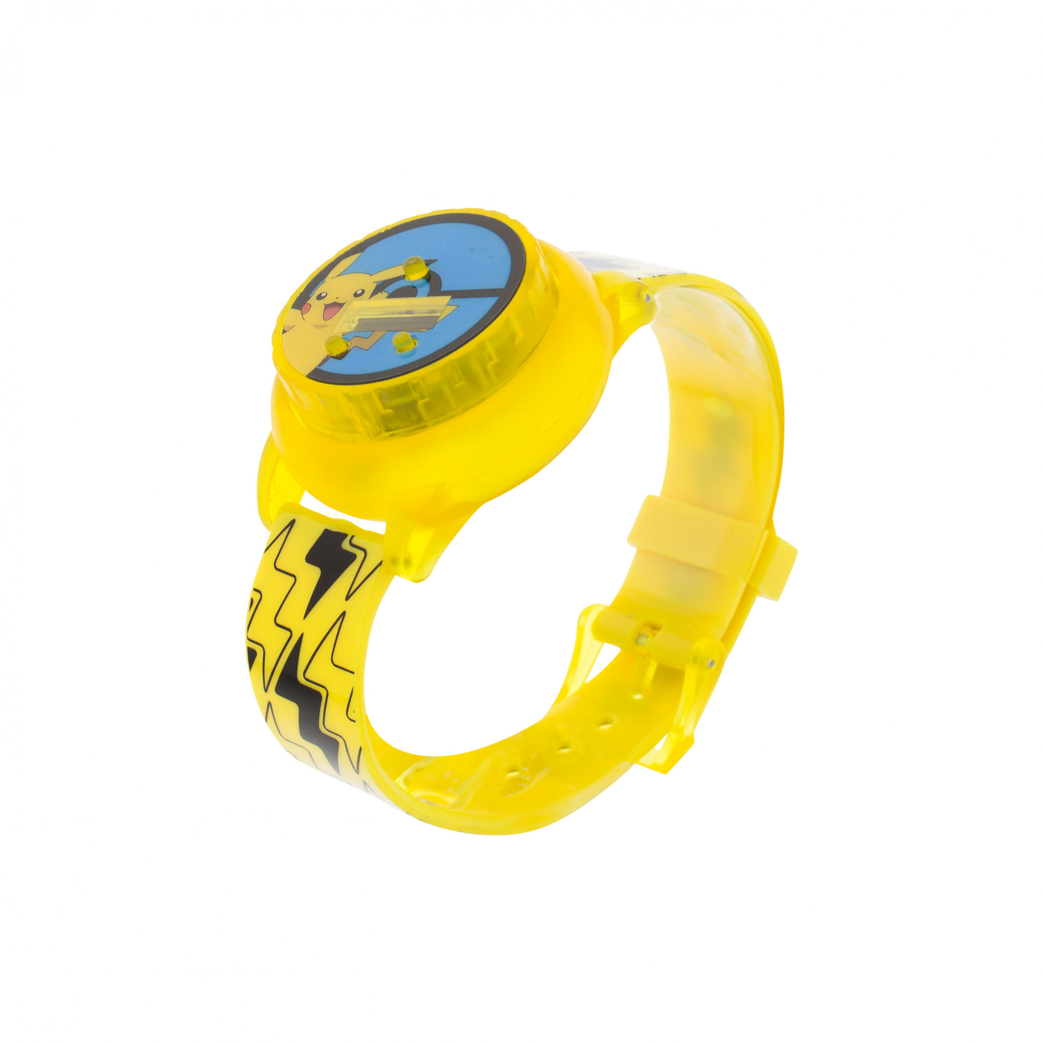 Pokemon Electric Pikachu LCD Spinner Kid's Watch, Yellow