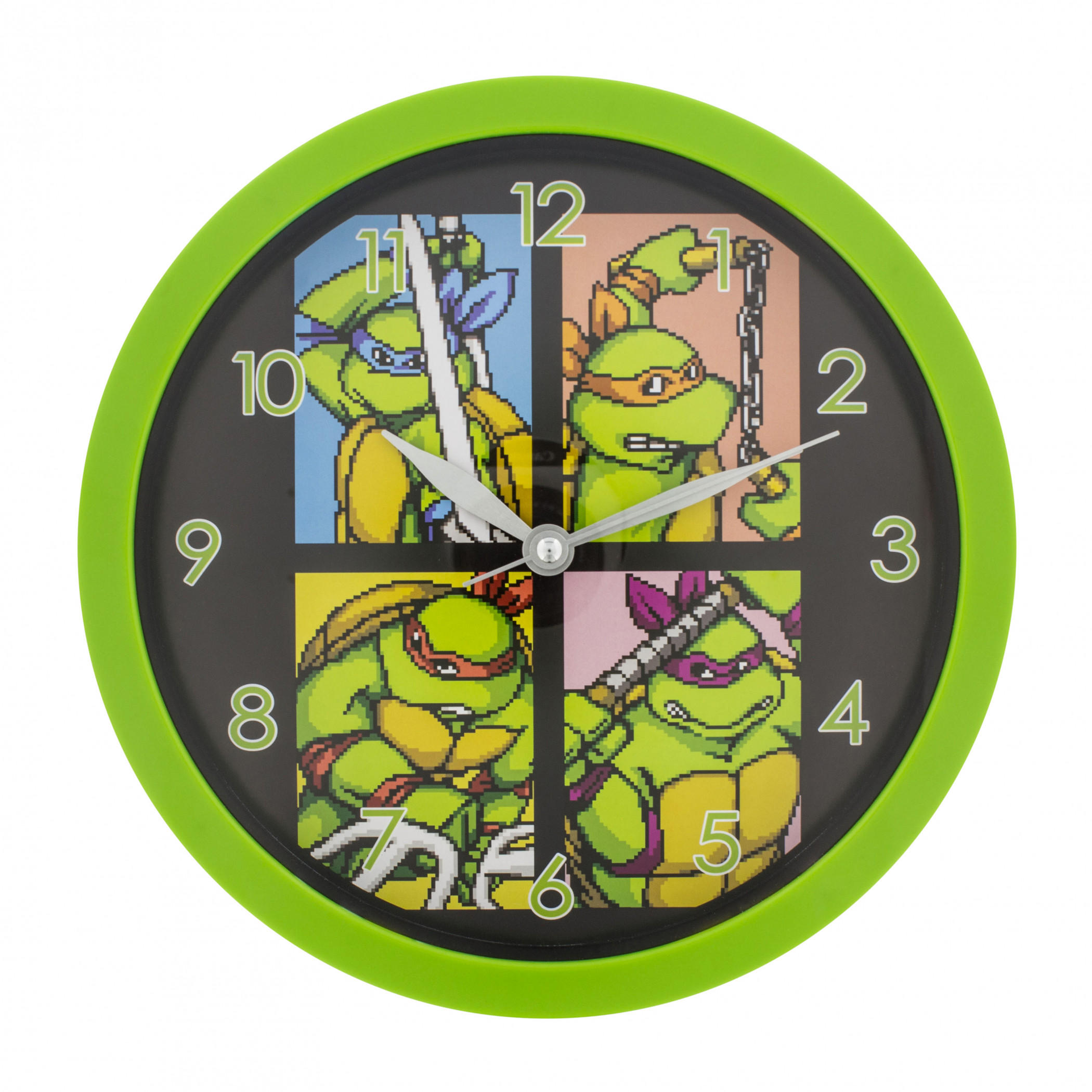Teenage Mutant Ninja Turtles 10' Wall Clock, Multi-Color