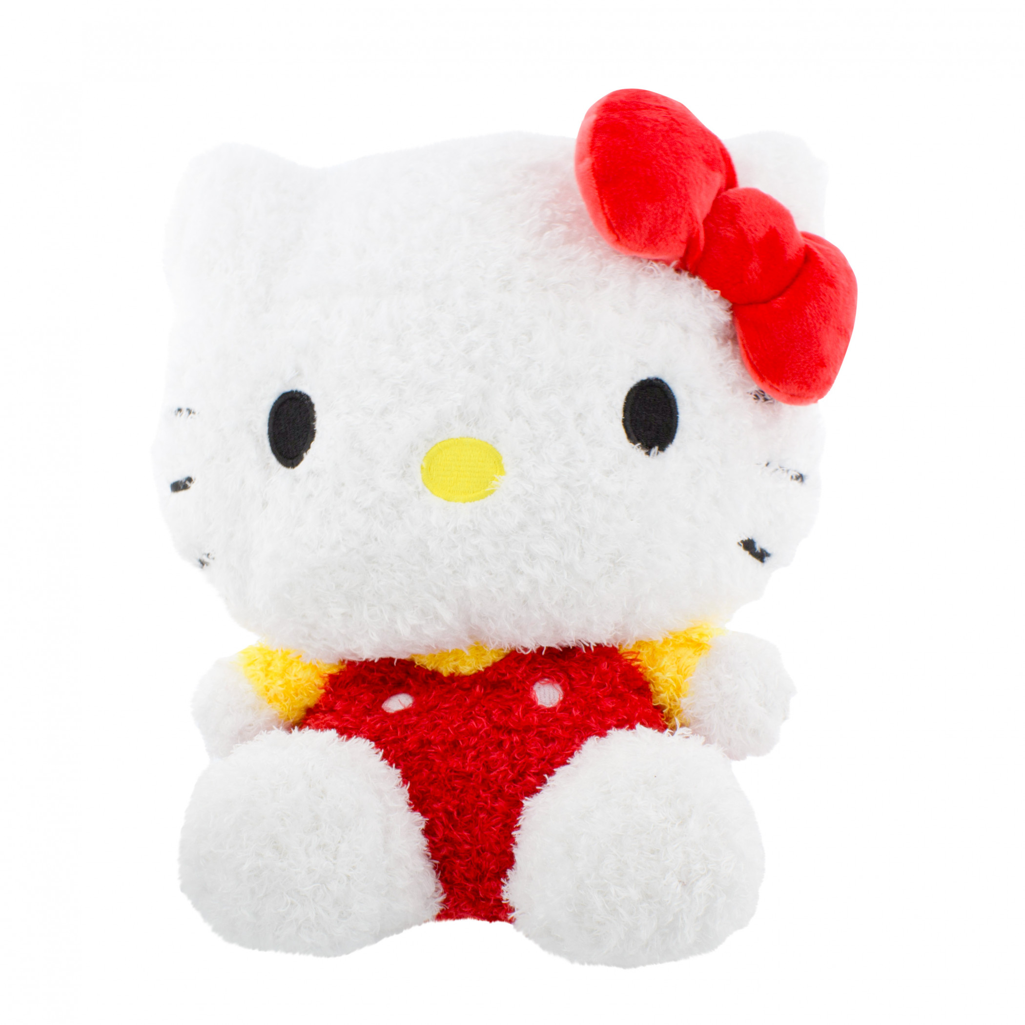 Hello Kitty Red Bow Fuzzy Weighted Pillow Buddy, Multi-Color