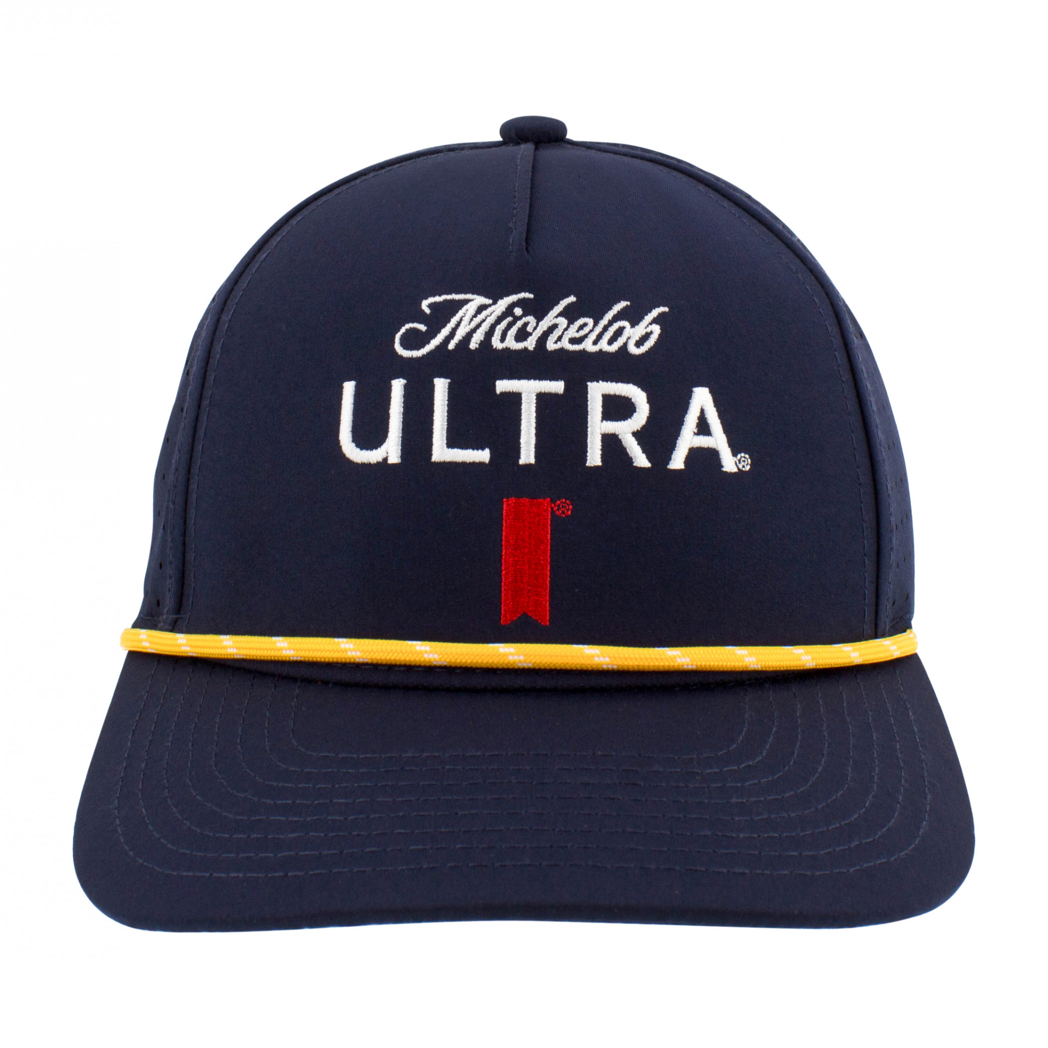 Michelob Ultra Logo Navy Colorway Rope Golf Club Hat