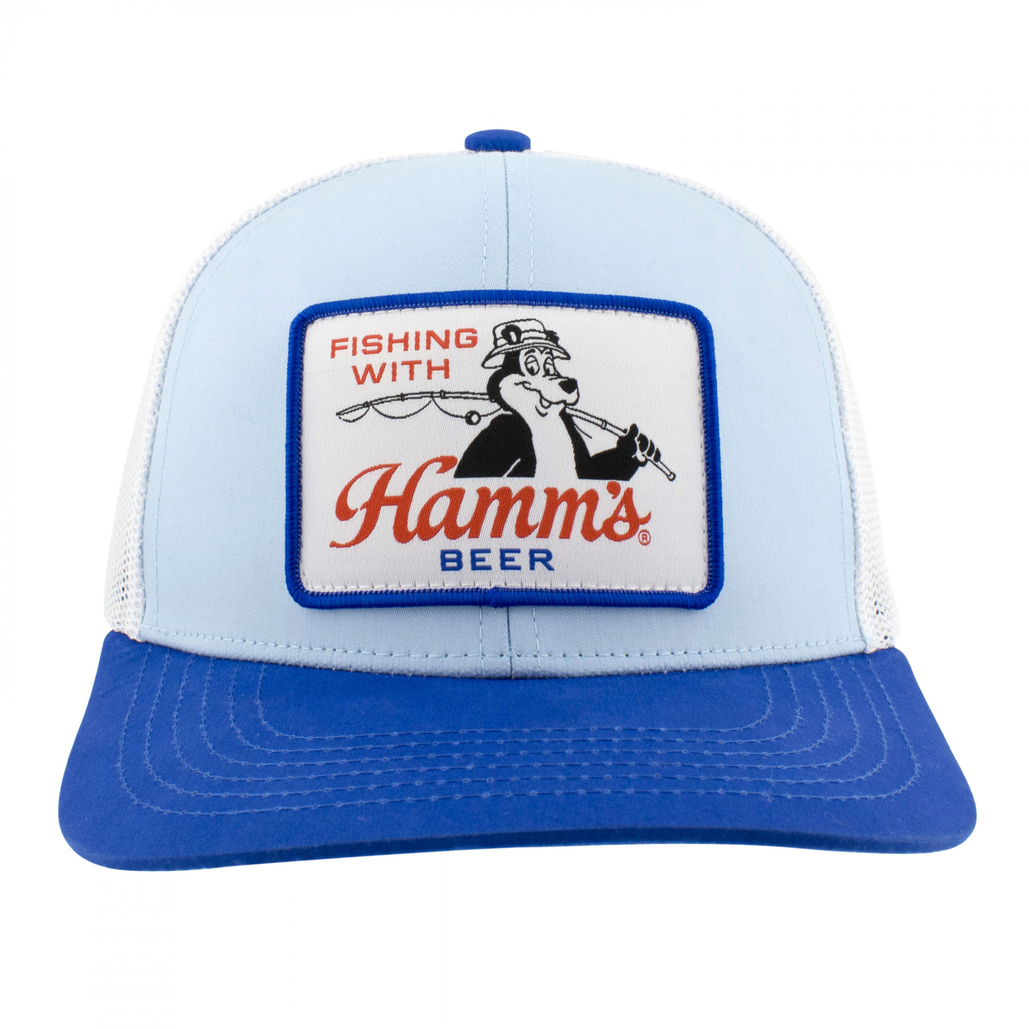 Hamm's Fishing with Beer Adjustable Hat