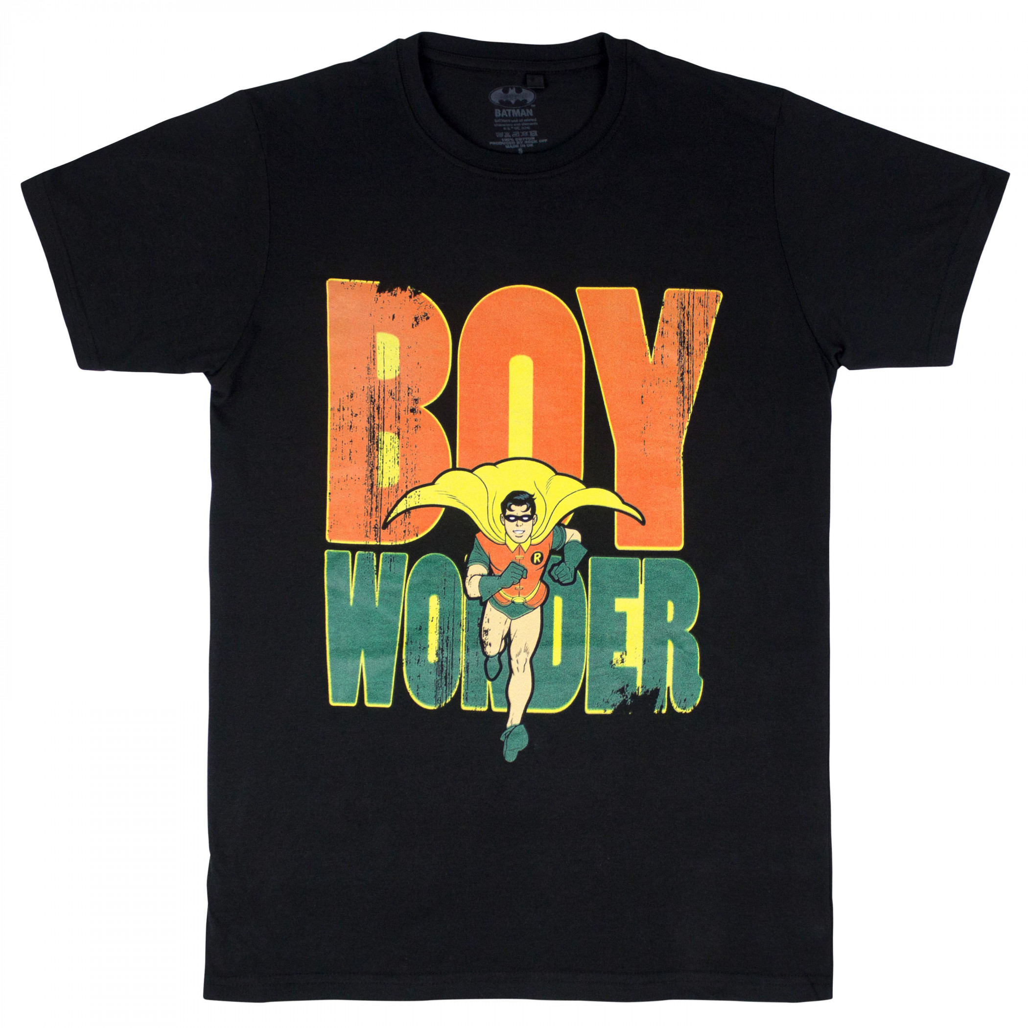 Robin Boy Wonder T-Shirt, Black