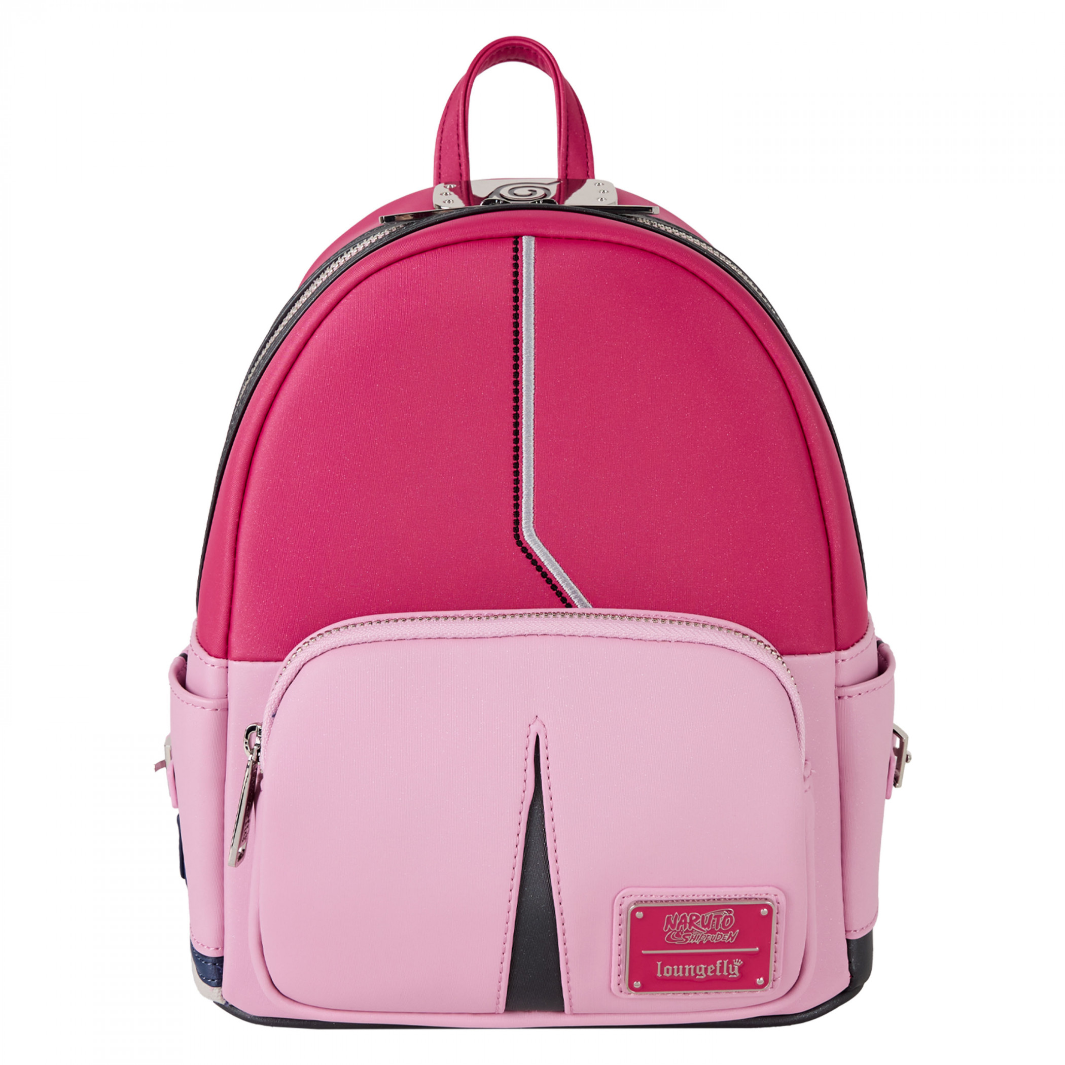 Naruto Sakura Cosplay Outfit Mini Backpack by Loungefly, Pink
