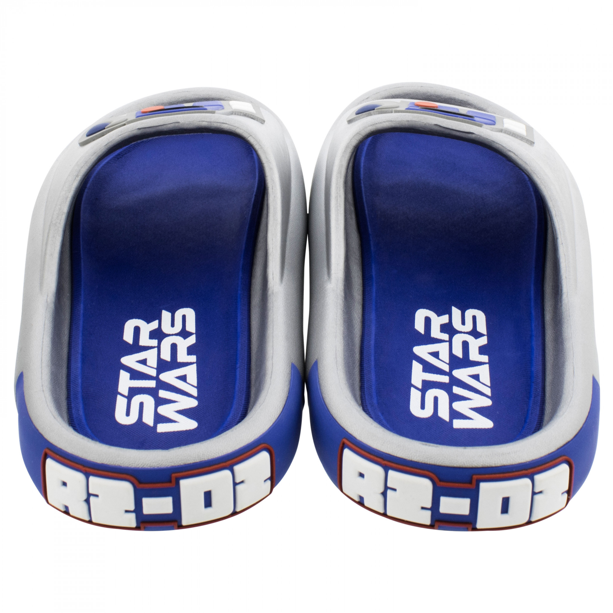 Star Wars R2-D2 Metallic Herren Cloud Comfort Slide Sandalen Silber - Bild 12 von 70