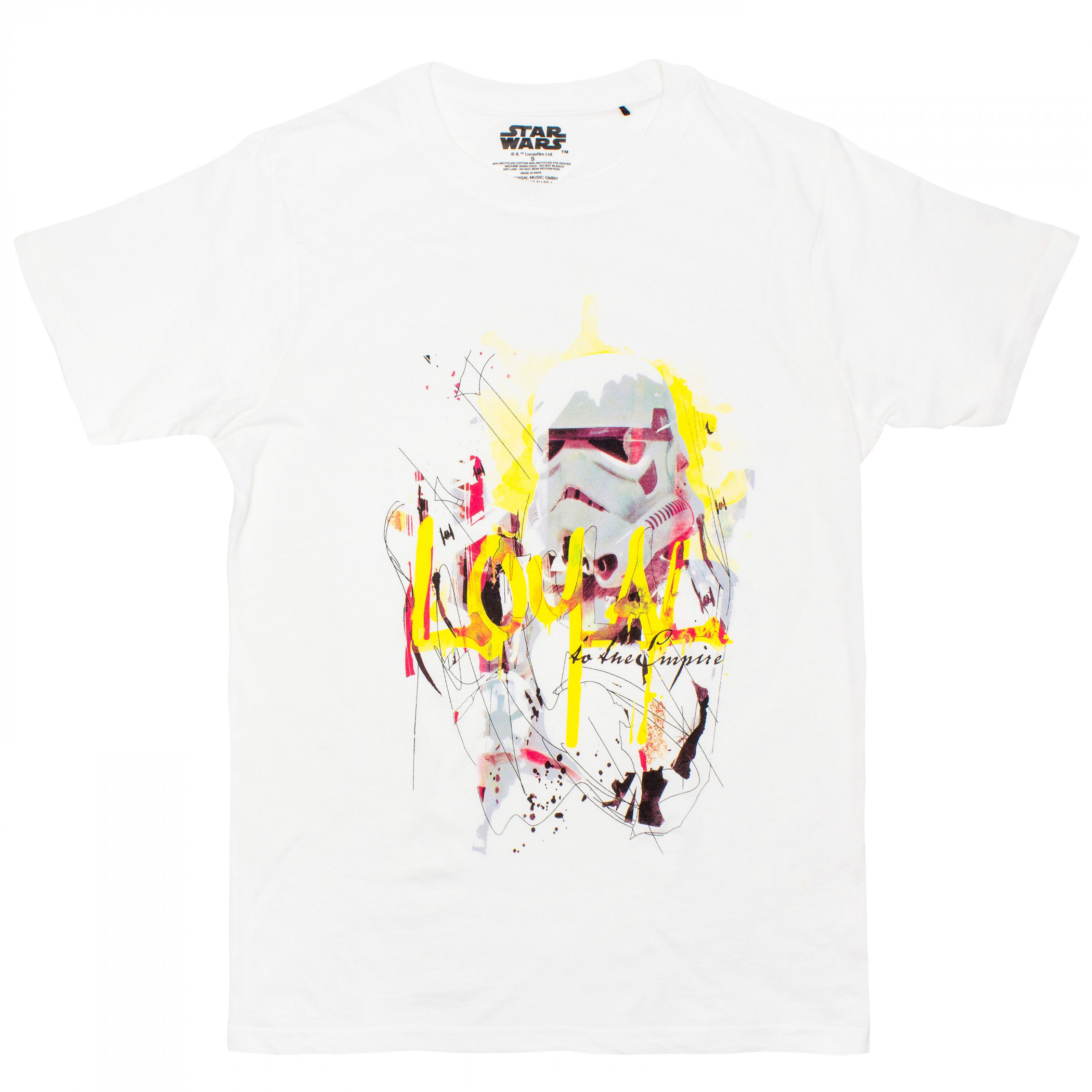 Star Wars Stormtrooper Loyal to the Empire T-Shirt, White