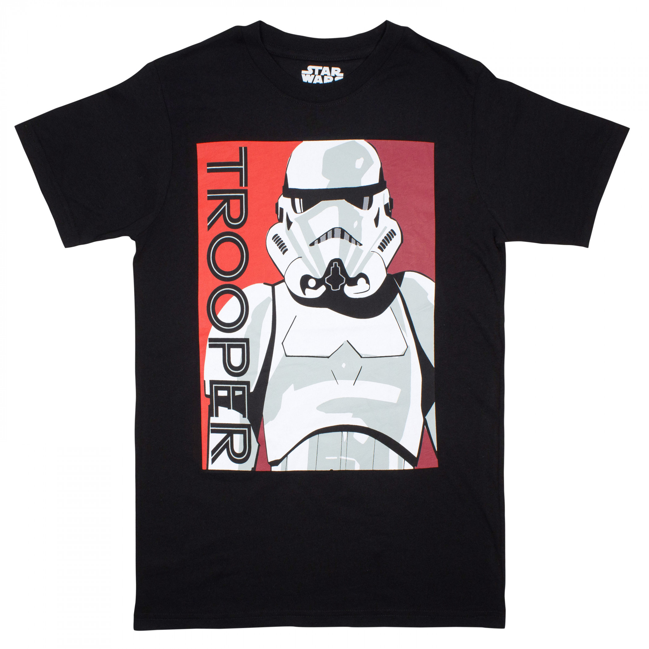Star Wars Stormtrooper Card T-Shirt, Black