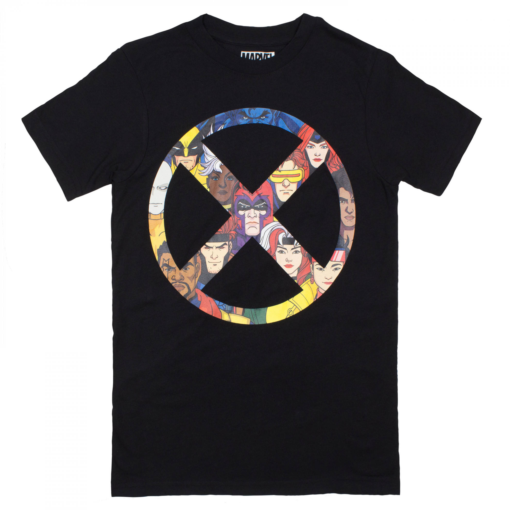 X-Men '97 Badge with Mutants T-Shirt, Black