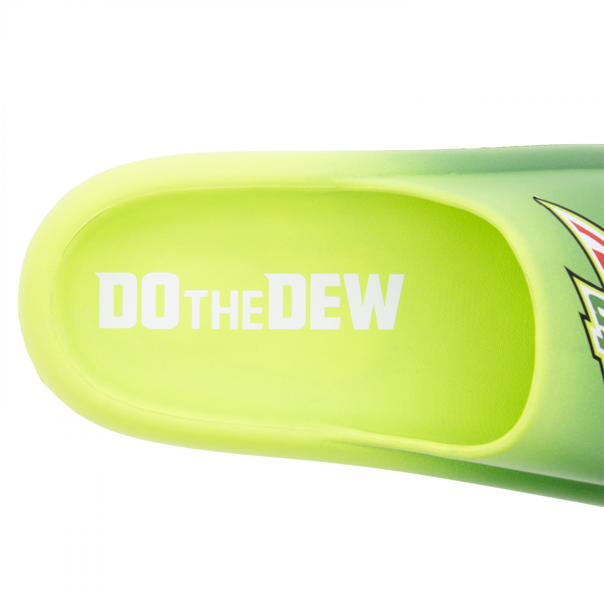 Mountain Dew Do the Dew Men's Comfort Slide Sandals